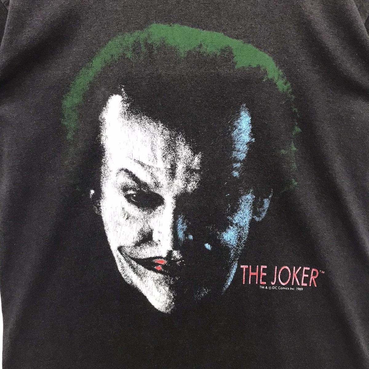 DC Comics × Vintage Rare!! Vintage 1989 Dc Comics Tee The Joker Size US L / EU 52-54 / 3 - 7 Thumbnail