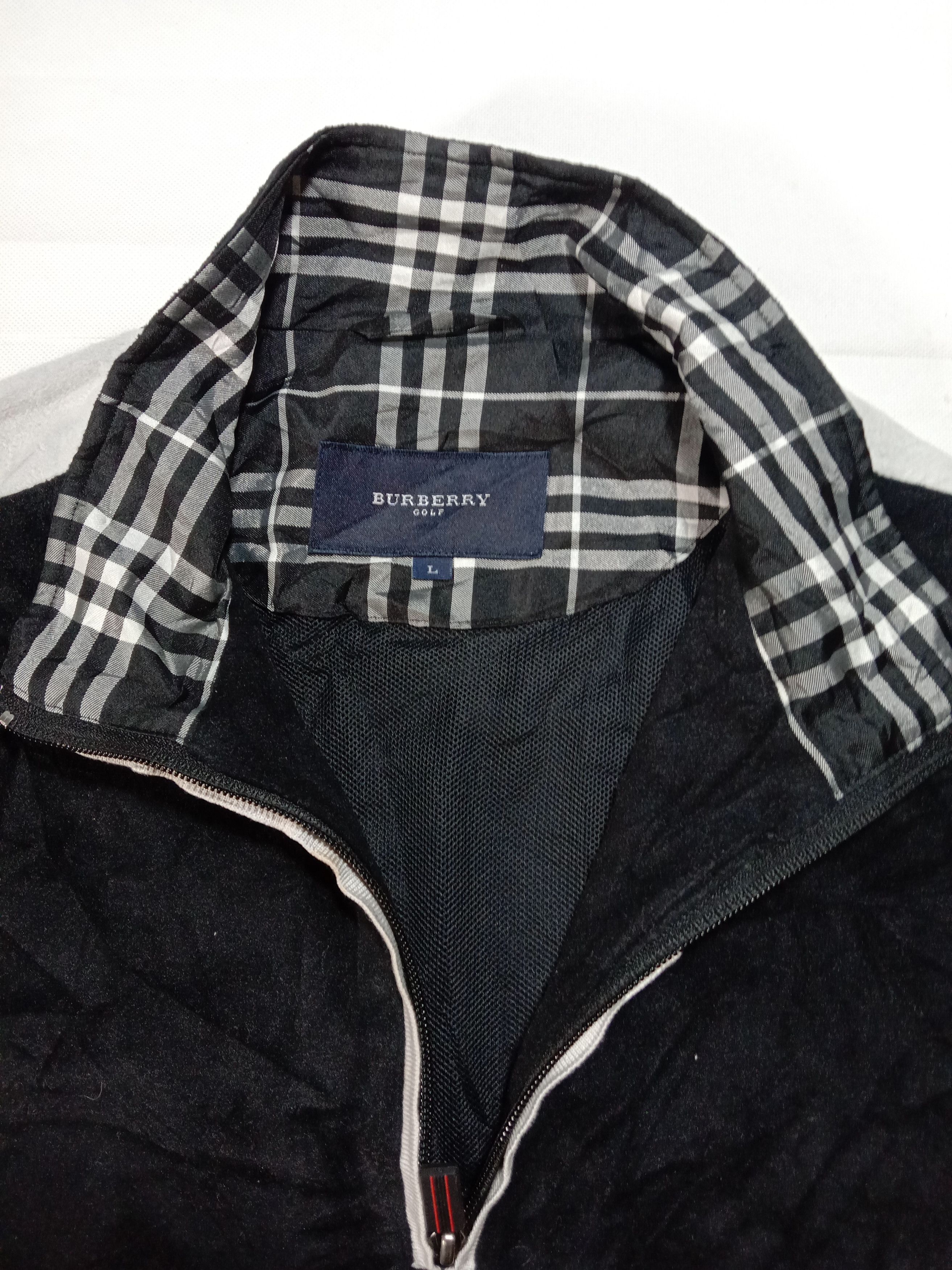 Burberry Golf Sweatshirt Fleece Half Zipper