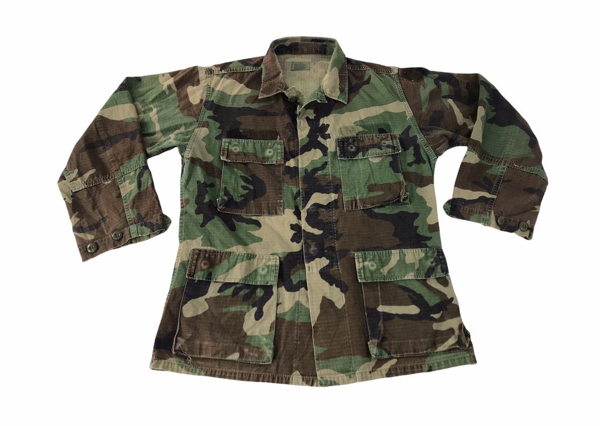 Uniform Wares 90s NATO Combat Army Uniform Shirt Jacket Multi Pockets Size US M / EU 48-50 / 2 - 1 Thumbnail