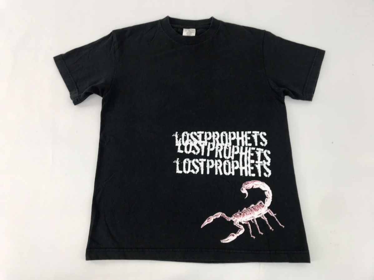 Lost Prophet Rock Band Tees Big Scorpion Graphic Screen Tee