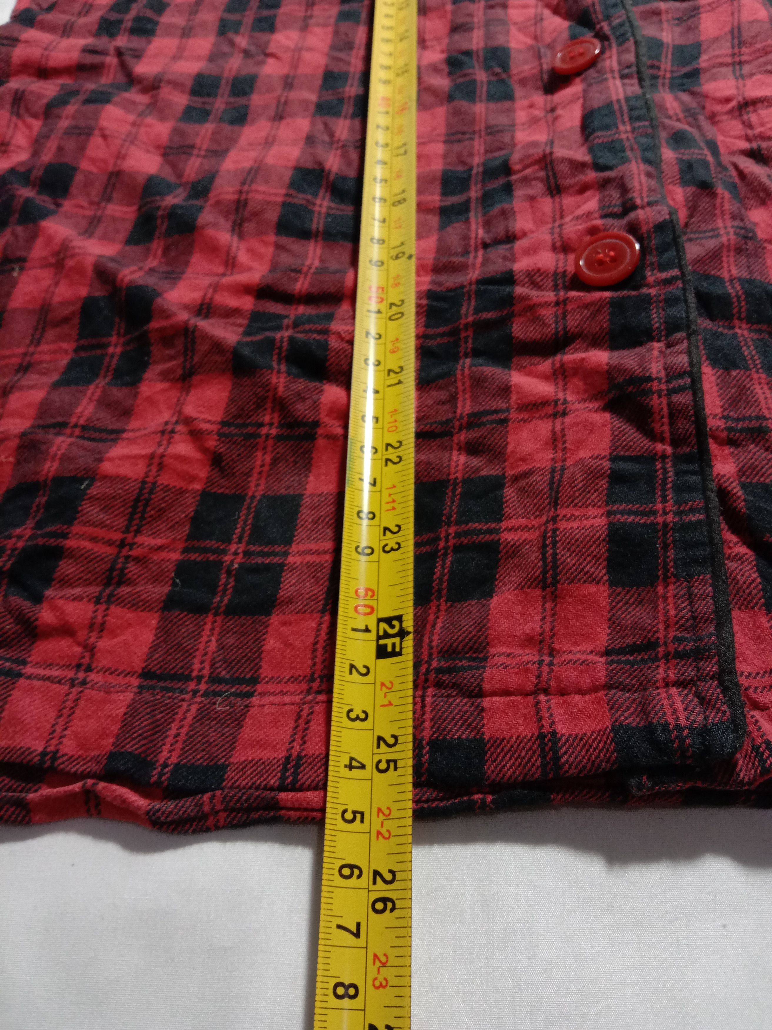 Flannel Kansai Yamamoto X Maison Square Check Shirt Size US M / EU 48-50 / 2 - 7 Thumbnail