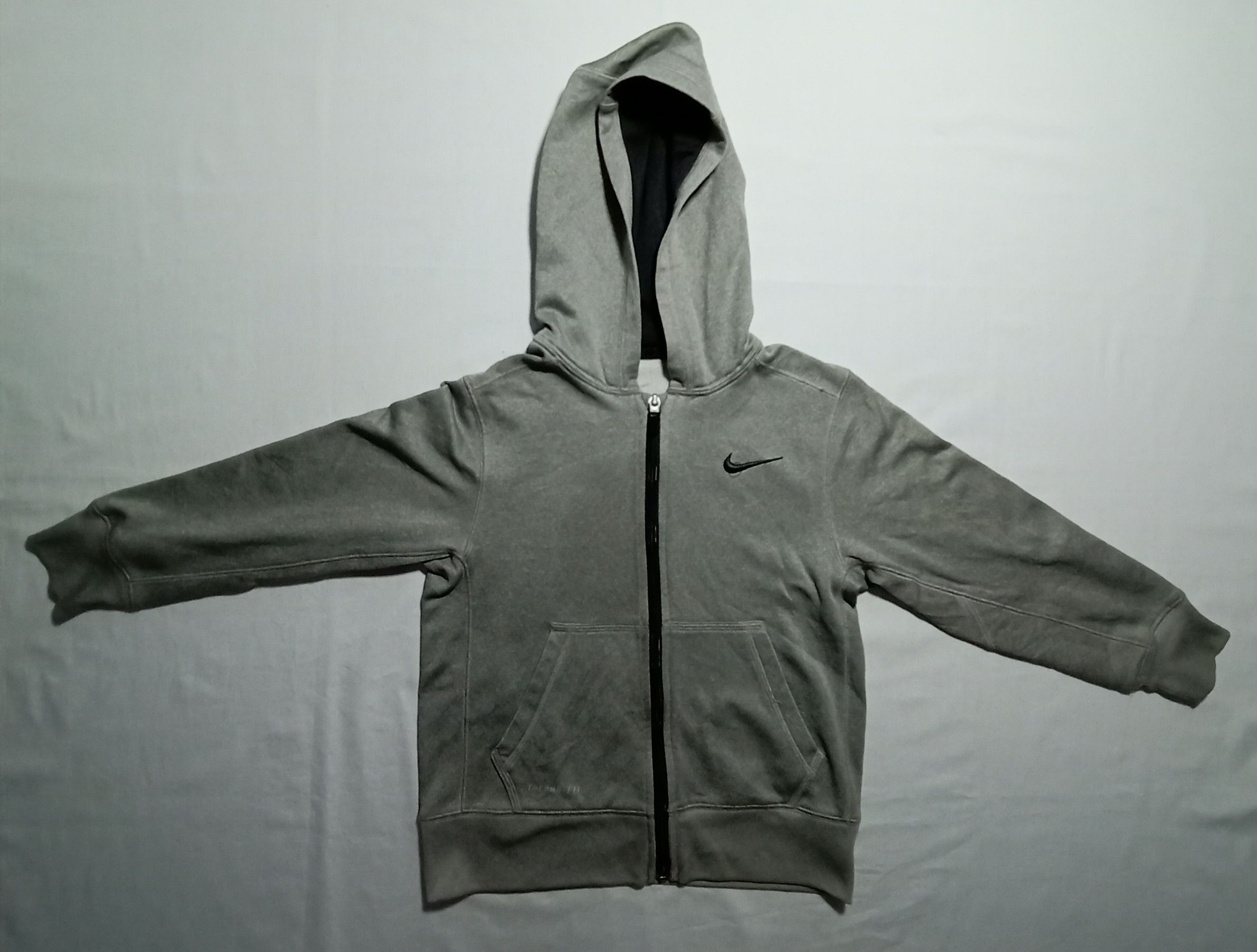 Nike Vintage Nike Hoodie ZIP Up Gray Sweater Track Top Size XXS / US 00 / IT 34 - 1 Thumbnail