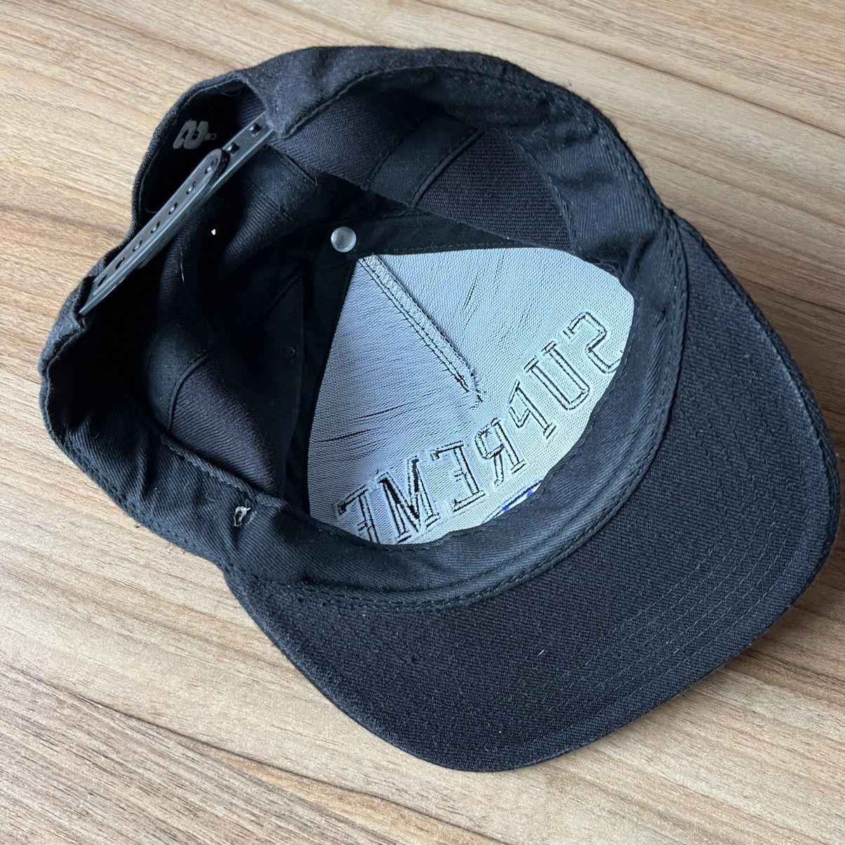 Champion × Supreme Champion x Supreme Black Cap Size ONE SIZE - 4 Thumbnail