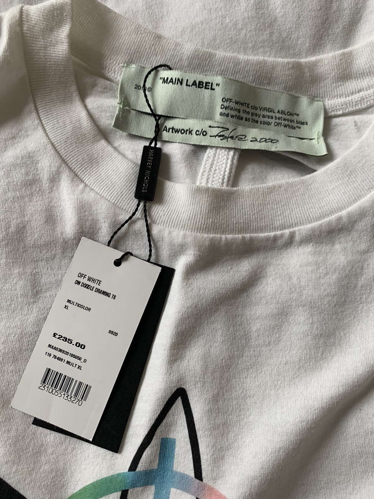 Off-White 👽 Off White Futura Alien T-Shirt Size US XL / EU 56 / 4 - 9 Thumbnail