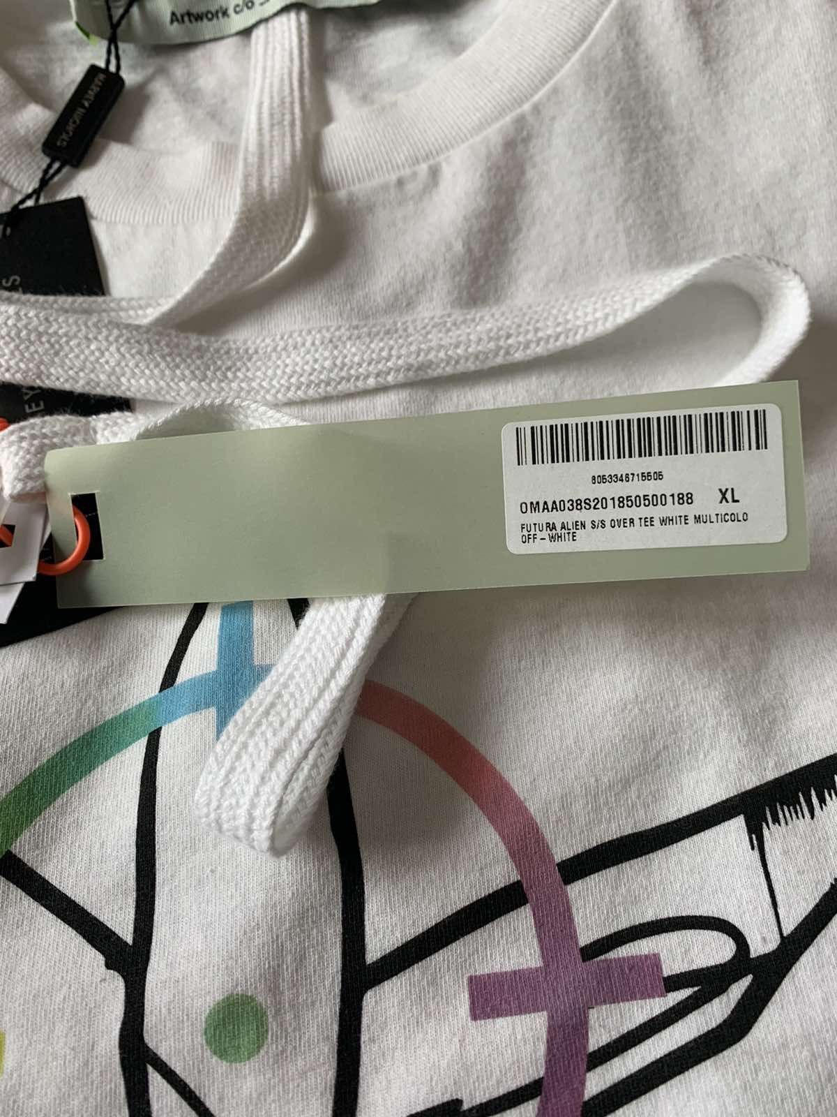 Off-White 👽 Off White Futura Alien T-Shirt Size US XL / EU 56 / 4 - 6 Thumbnail