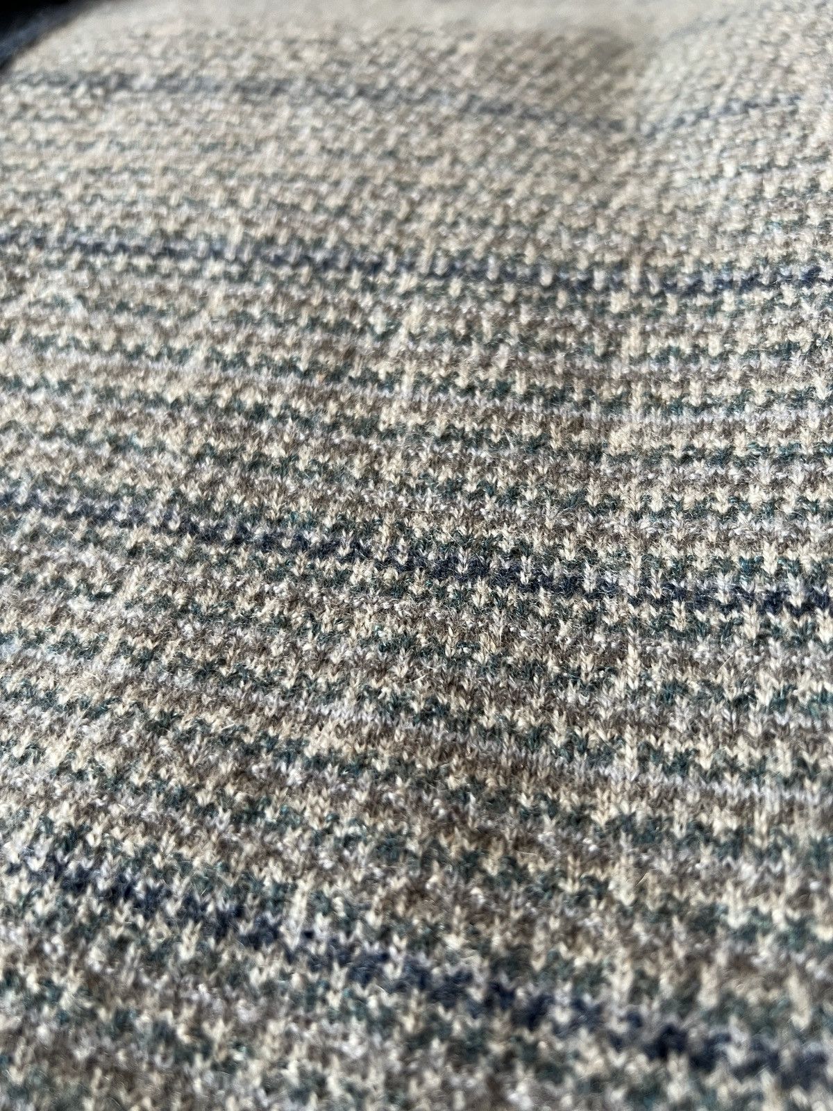 Loro Piana 🔥Loro Piana Beige Striped Cashmere Cardigan Size US M / EU 48-50 / 2 - 5 Thumbnail