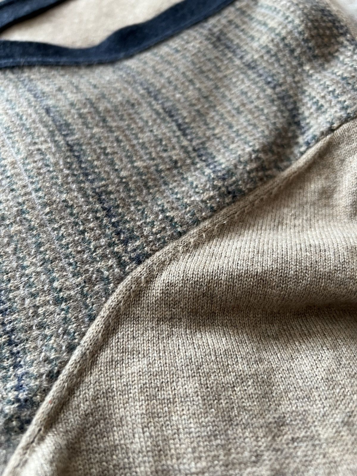 Loro Piana 🔥Loro Piana Beige Striped Cashmere Cardigan Size US M / EU 48-50 / 2 - 6 Thumbnail