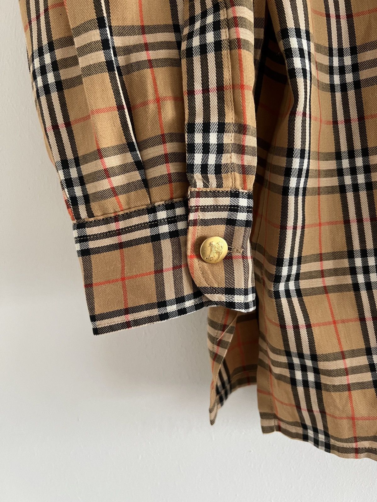 Burberry 🔥🔥Vintage Burberry Nova Check Shirt Size M / US 6-8 / IT 42-44 - 3 Thumbnail