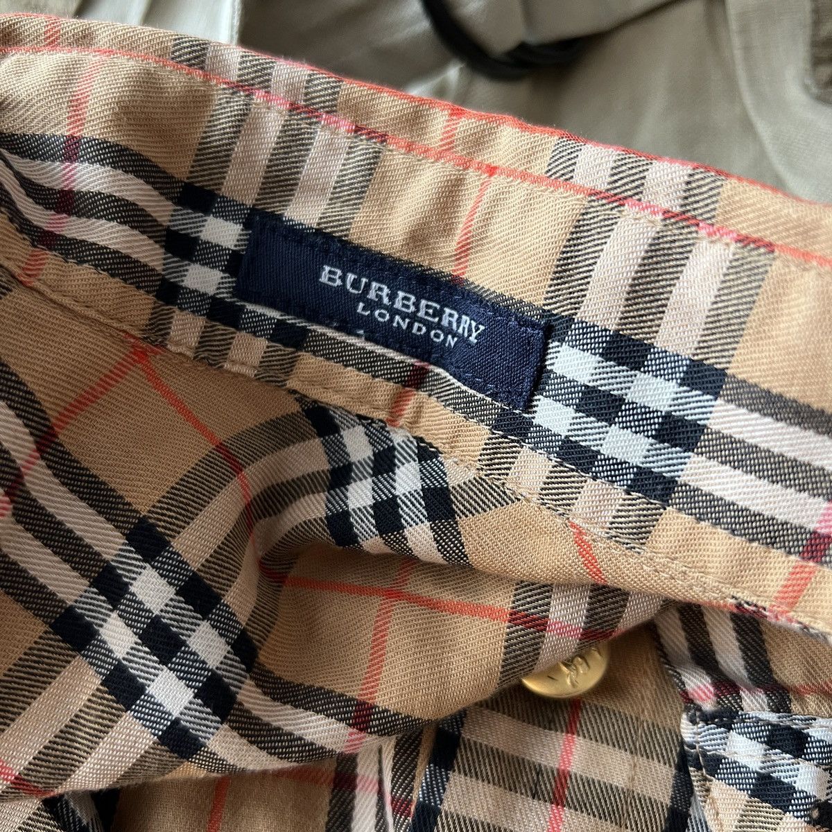 Burberry 🔥🔥Vintage Burberry Nova Check Shirt Size M / US 6-8 / IT 42-44 - 7 Thumbnail