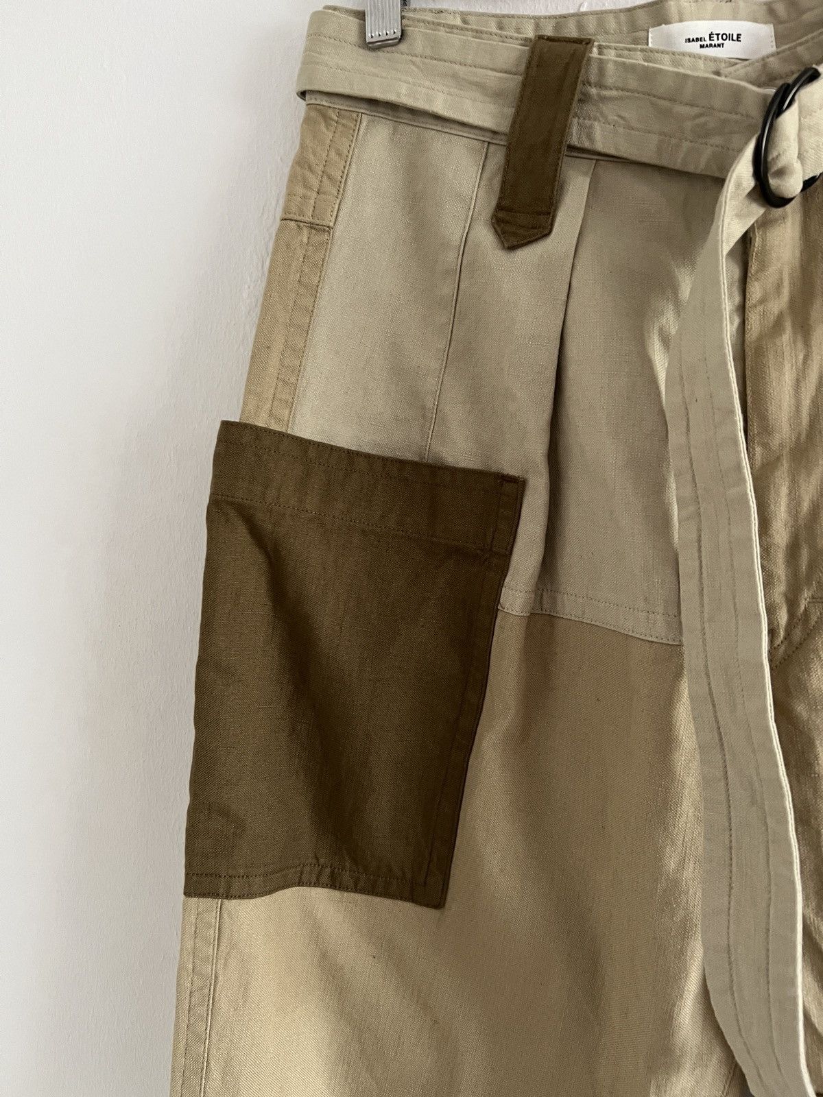 Isabel Marant 🔥Isabel Marant Etoile Patchwork Pants Size 26" / US 2 / IT 38 - 6 Thumbnail
