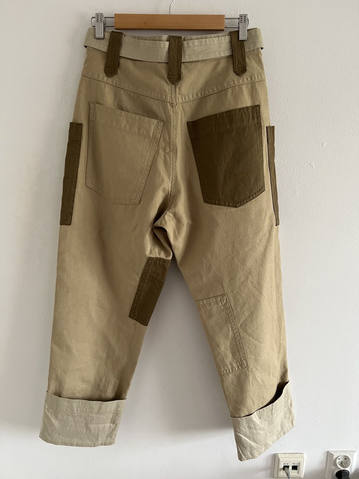Isabel Marant 🔥Isabel Marant Etoile Patchwork Pants Size 26" / US 2 / IT 38 - 2 Thumbnail