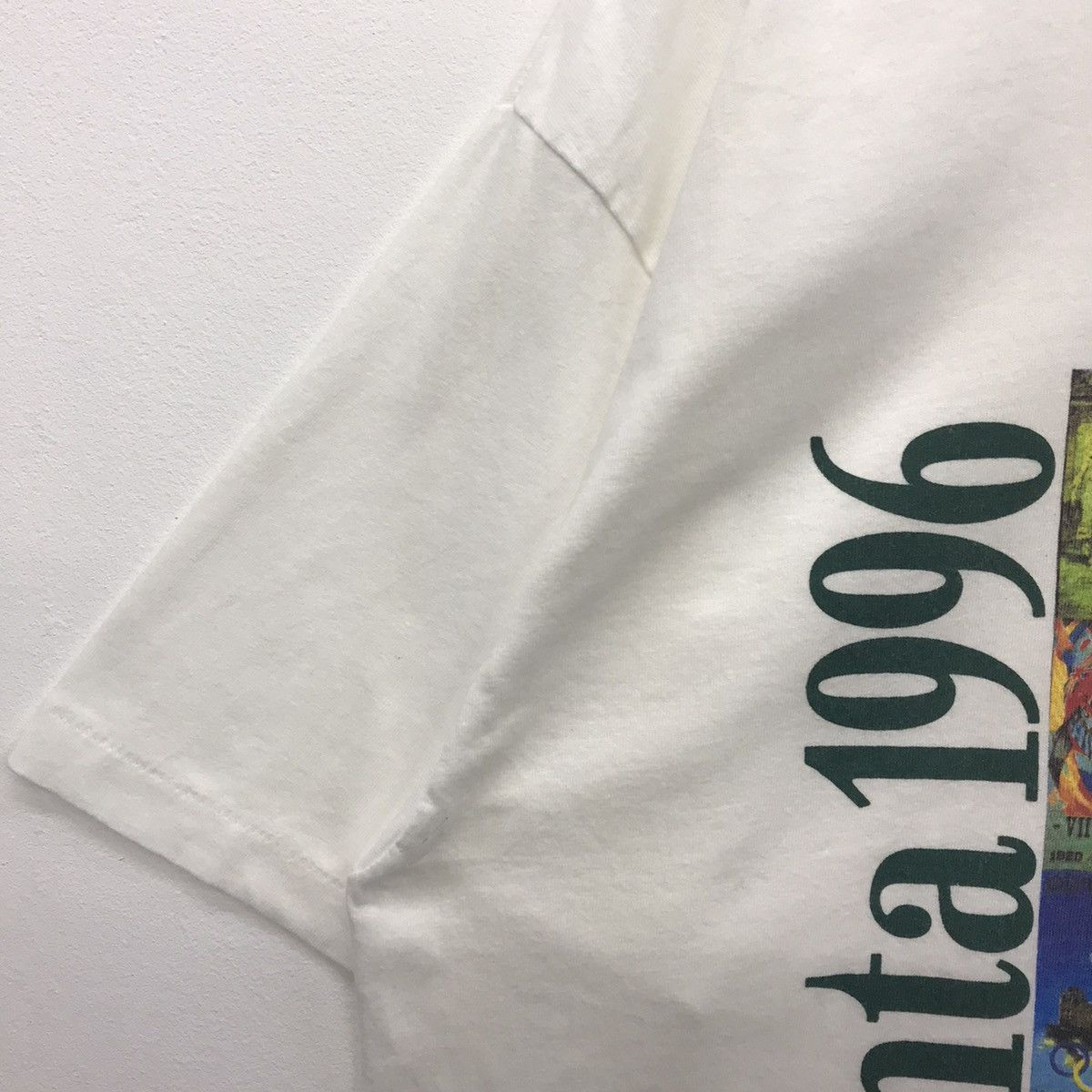 Champion × USA Olympics × Vintage Rare!! Vintage 1996s Champion Atlanta Olympic Games Tee Size US XL / EU 56 / 4 - 5 Thumbnail