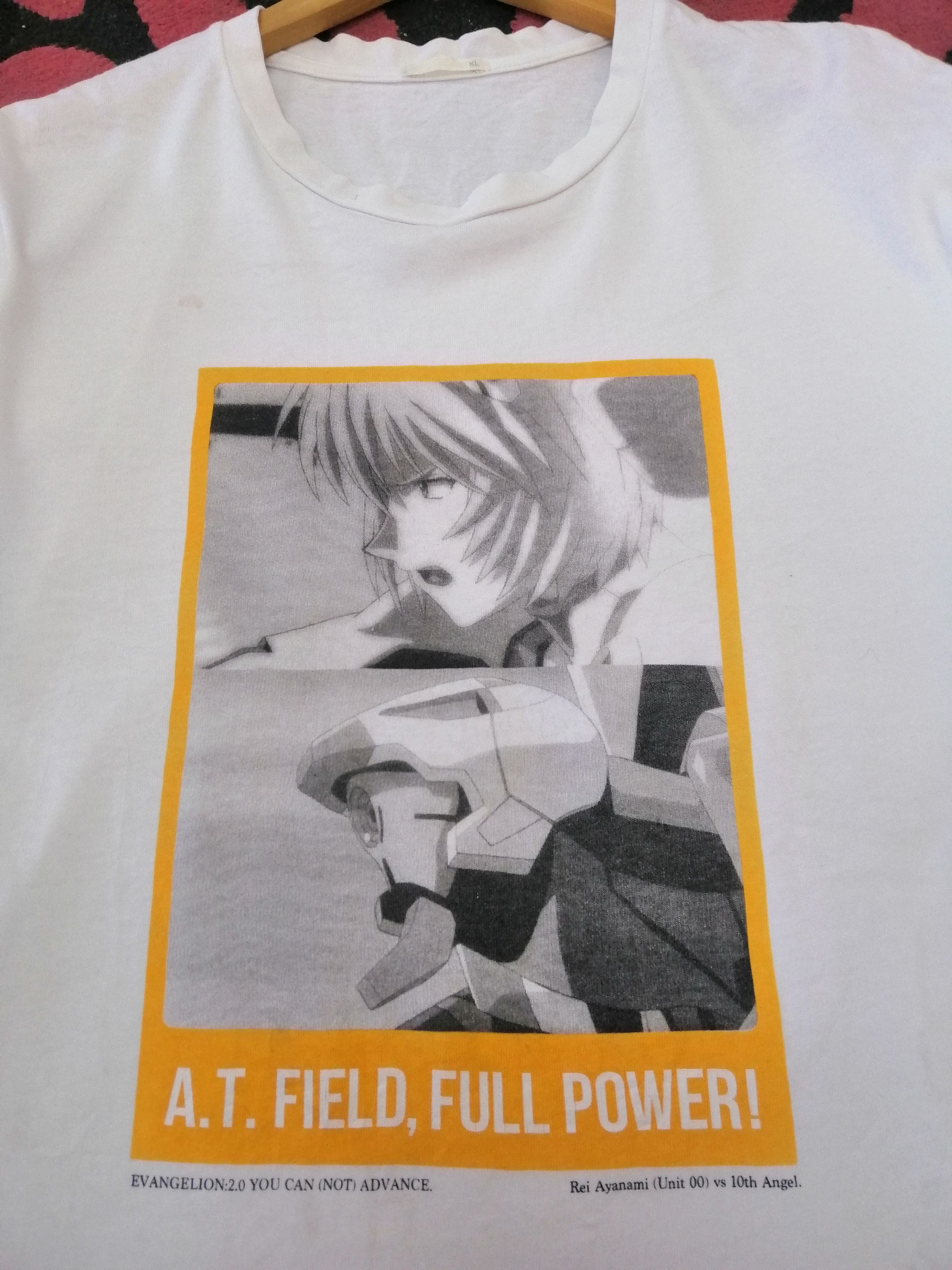 Anime Evangelion 2.0 Rei Ayanami anime movie t-shirt by GU Size US XL / EU 56 / 4 - 3 Thumbnail
