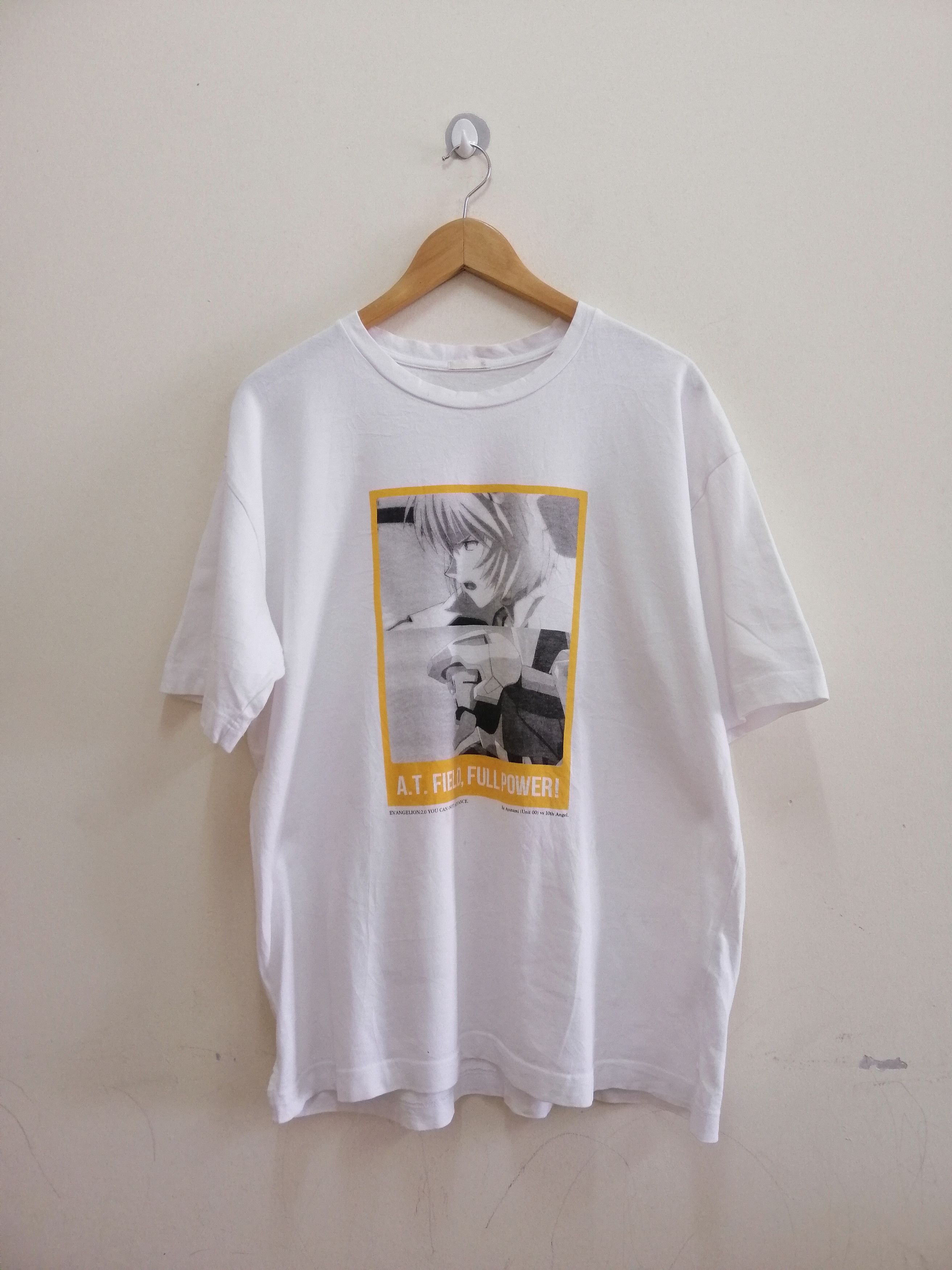 Anime Evangelion 2.0 Rei Ayanami anime movie t-shirt by GU Size US XL / EU 56 / 4 - 1 Thumbnail