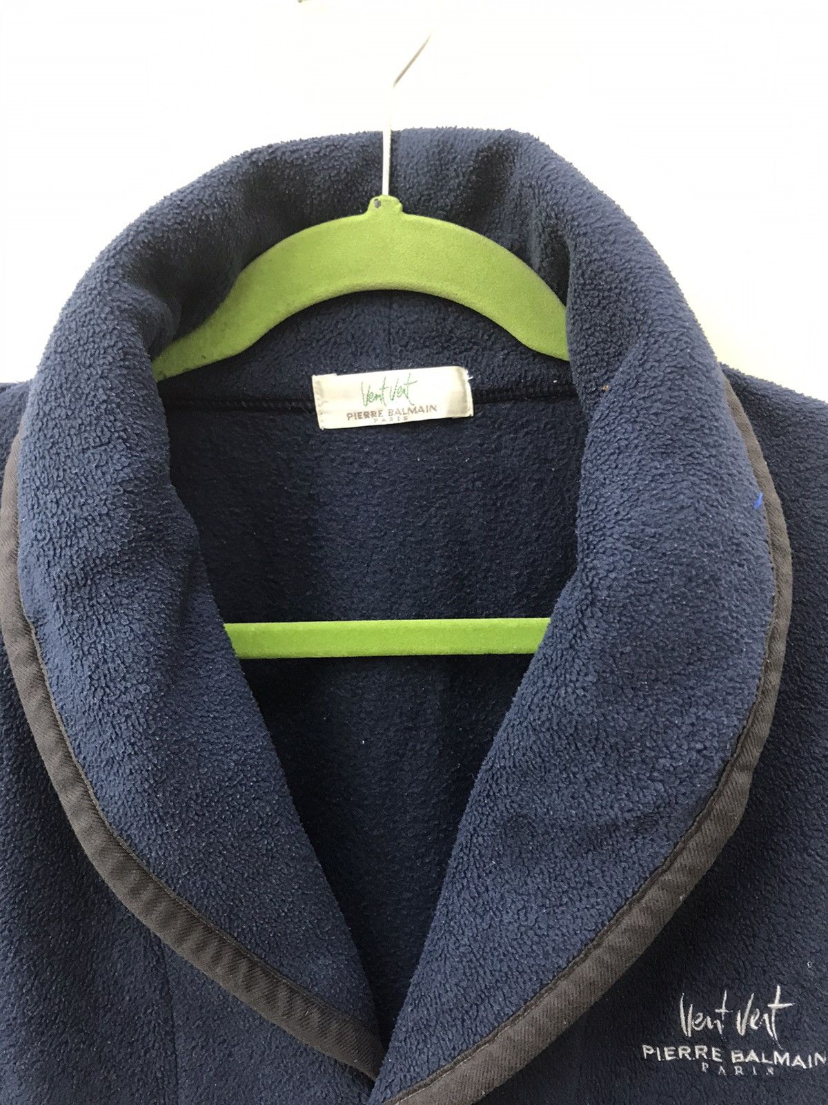 Pierre Balmain Pierre Balmain Fleece Button Up Sweater Size US L / EU 52-54 / 3 - 4 Thumbnail