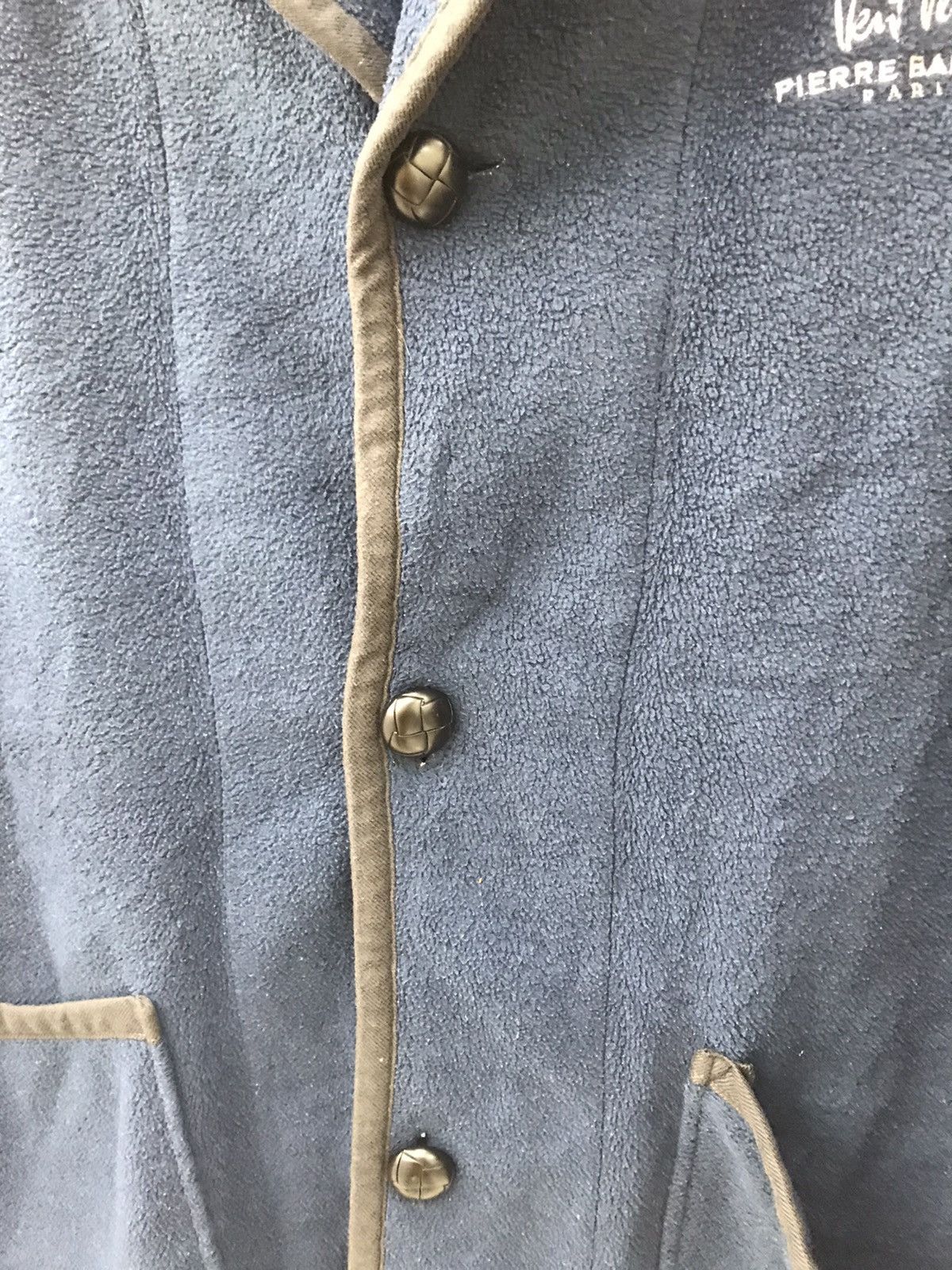 Pierre Balmain Pierre Balmain Fleece Button Up Sweater Size US L / EU 52-54 / 3 - 9 Thumbnail
