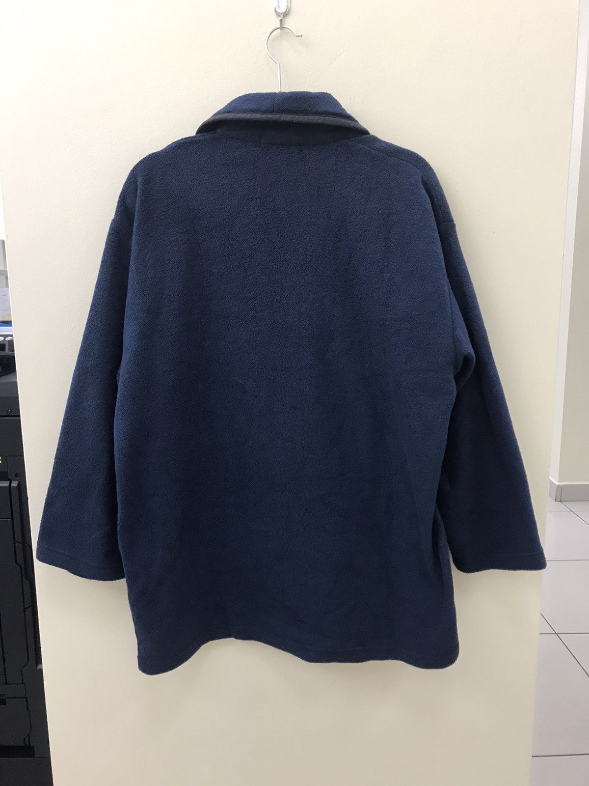 Pierre Balmain Pierre Balmain Fleece Button Up Sweater Size US L / EU 52-54 / 3 - 3 Thumbnail