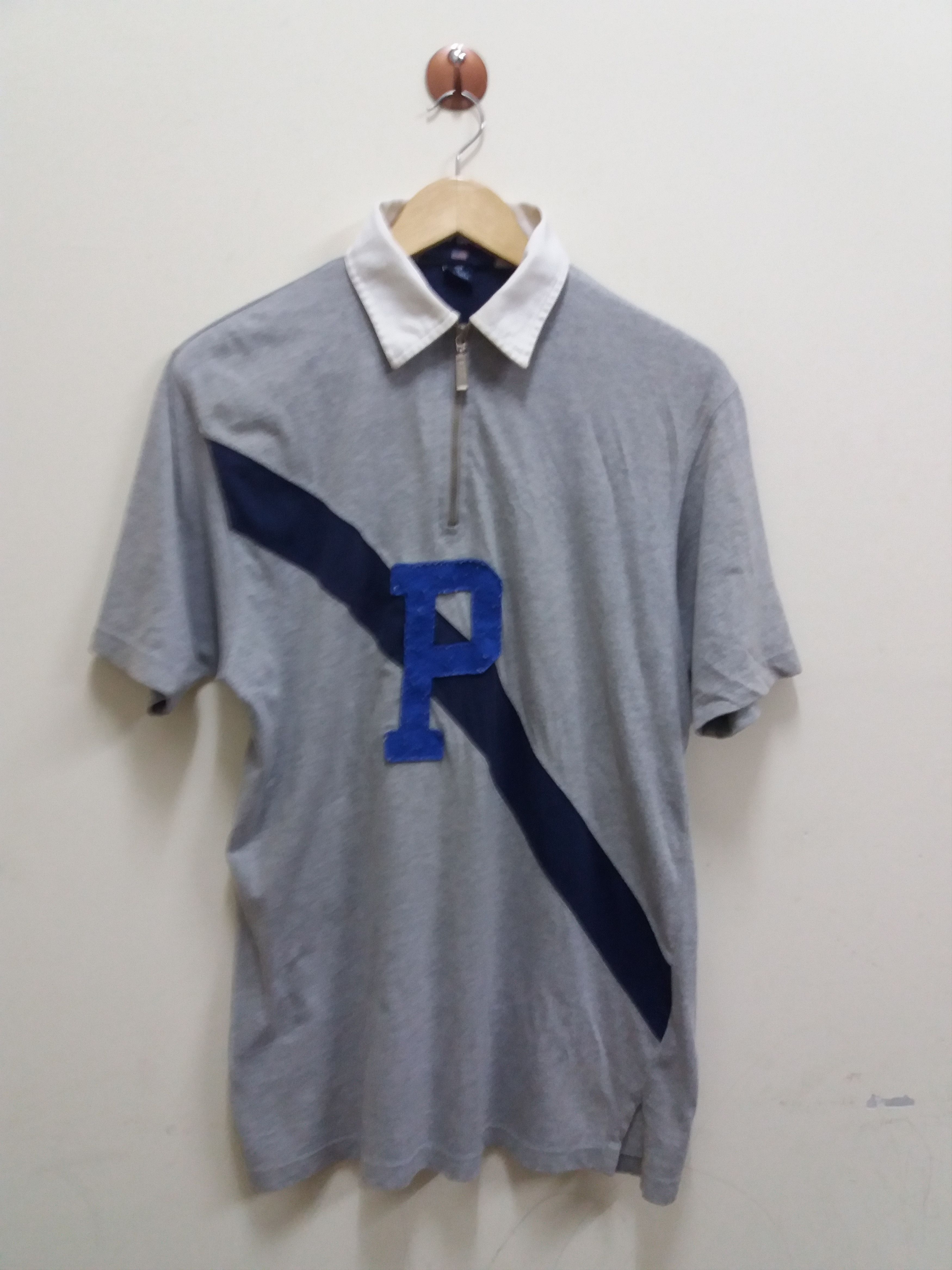 Polo Ralph Lauren Vintage 90s polo sport by ralph lauren cross P logo Size US S / EU 44-46 / 1 - 1 Thumbnail