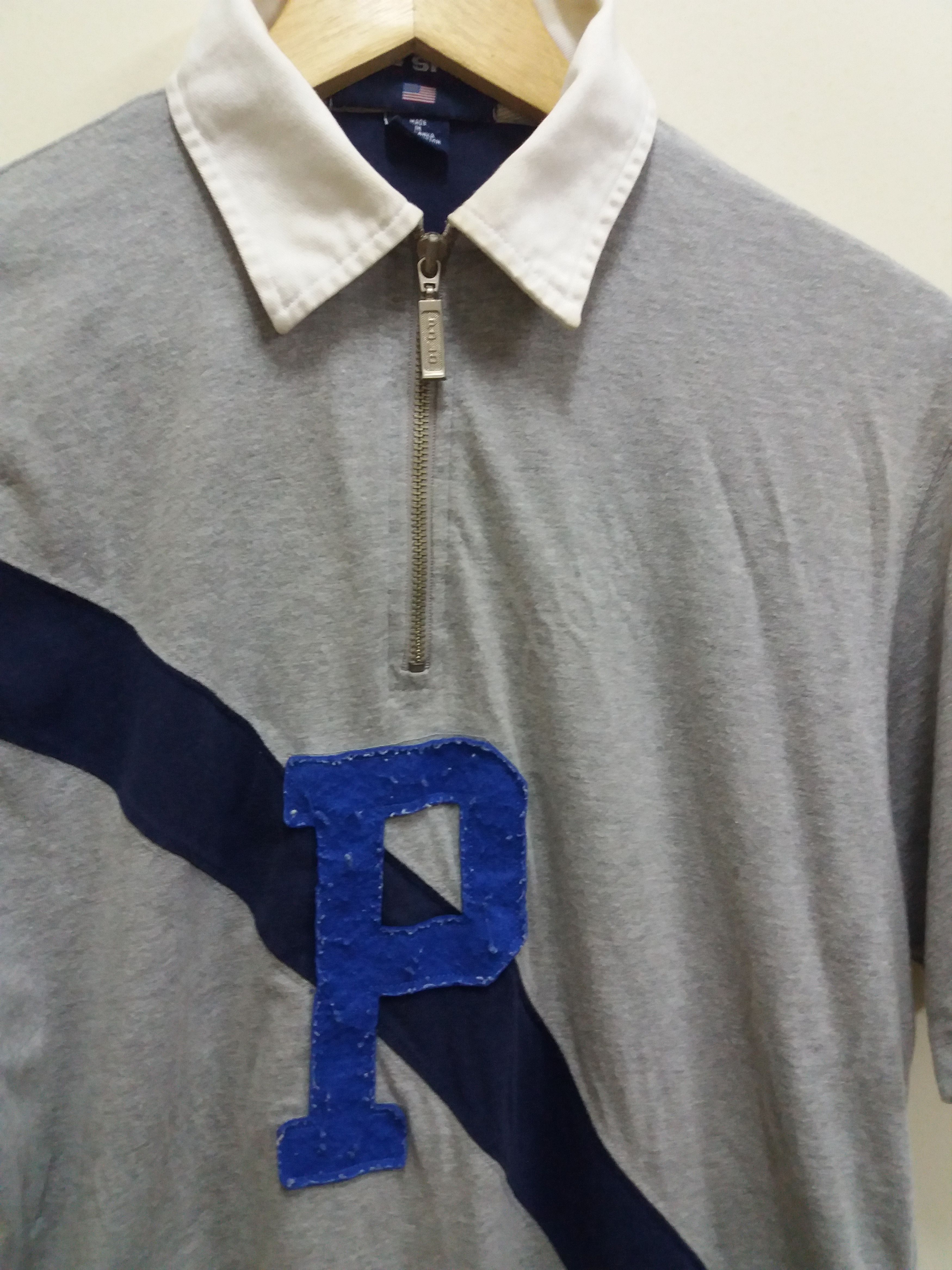 Polo Ralph Lauren Vintage 90s polo sport by ralph lauren cross P logo Size US S / EU 44-46 / 1 - 3 Thumbnail