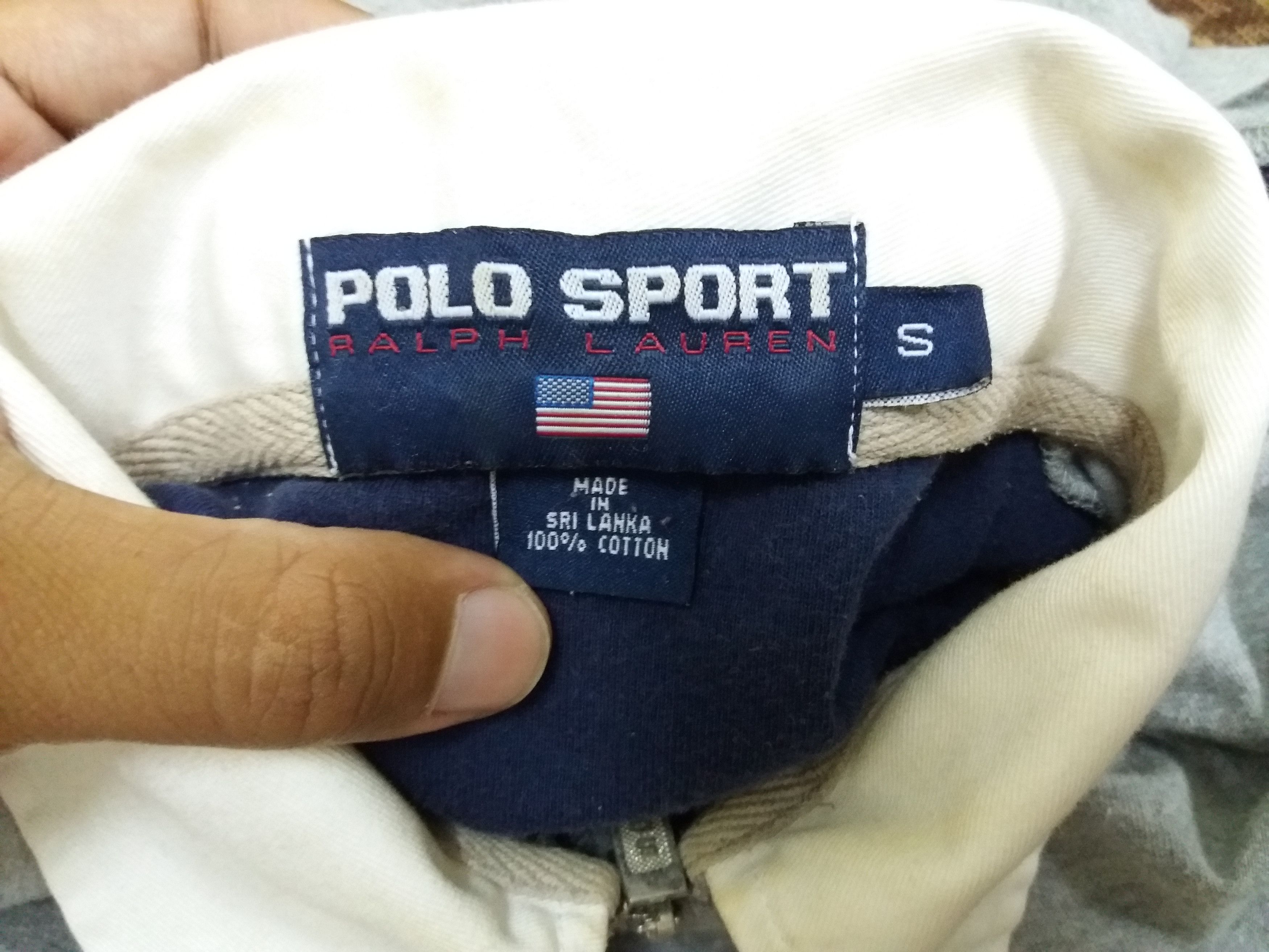 Polo Ralph Lauren Vintage 90s polo sport by ralph lauren cross P logo Size US S / EU 44-46 / 1 - 4 Thumbnail