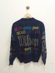 Wilson Rare wilson full print knitwear/sweaters Size US L / EU 52-54 / 3 - 2 Thumbnail