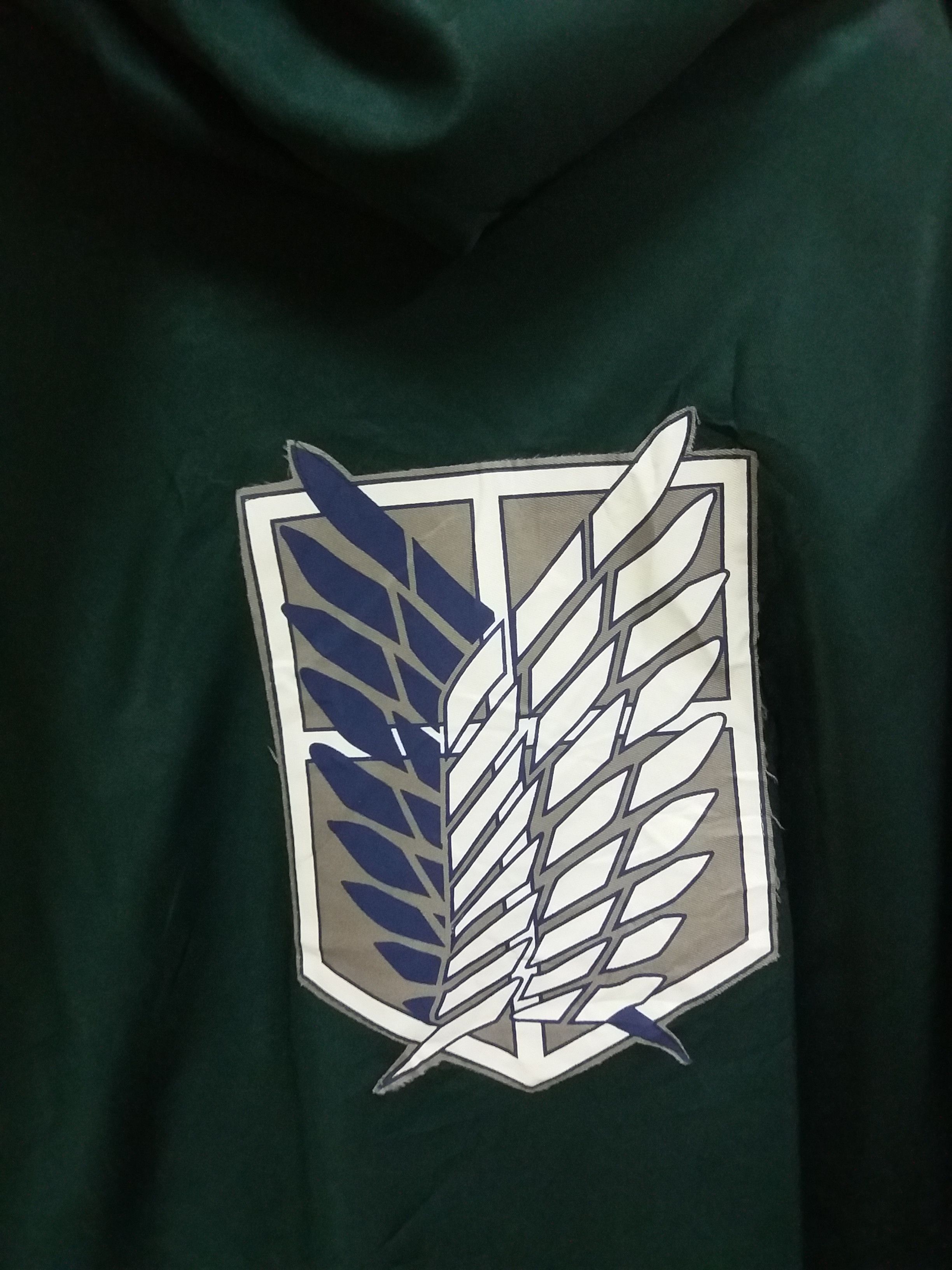 Cartoon Network Attack On Titan anime cloaks Mikasa Ackerman Cosplay/Akira Size US M / EU 48-50 / 2 - 12 Thumbnail