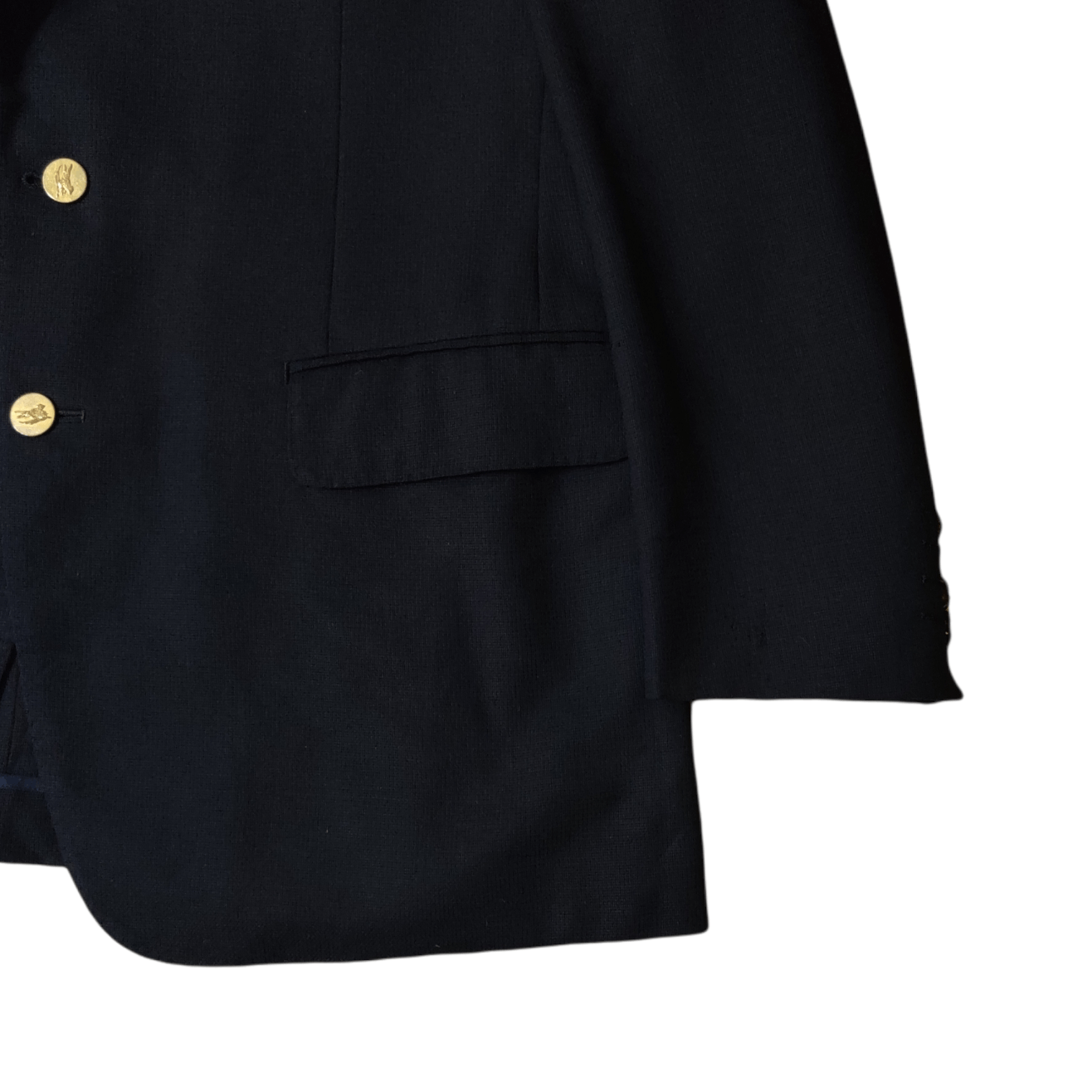Burberry × Burberry Prorsum Vintage Burberry Gold Button Blazer Size US M / EU 48-50 / 2 - 4 Thumbnail