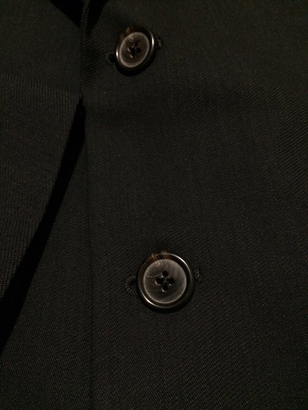 Fendi Fendi Black Blazer Size 54R - 4 Thumbnail