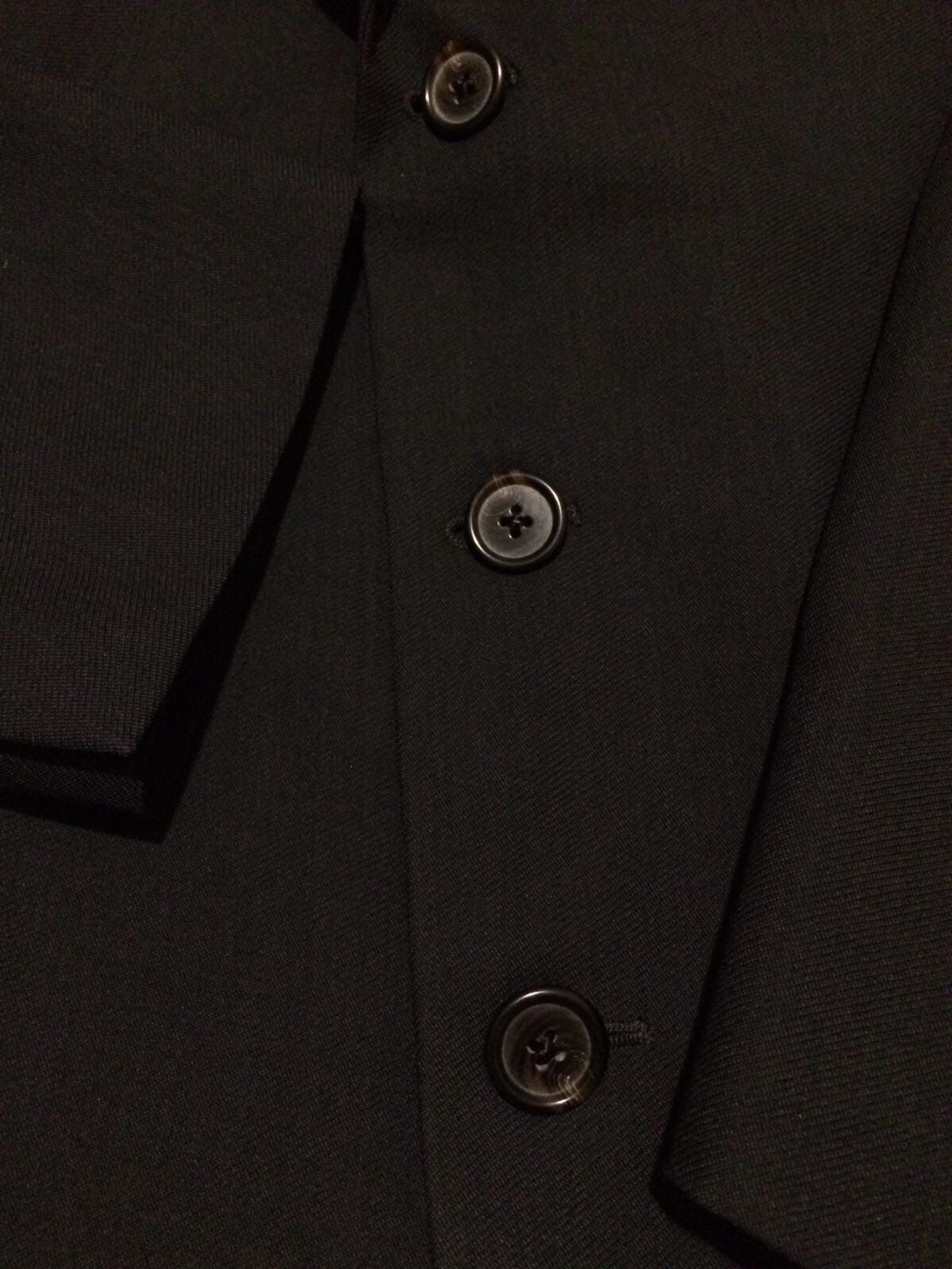 Fendi Fendi Black Blazer Size 54R - 3 Thumbnail