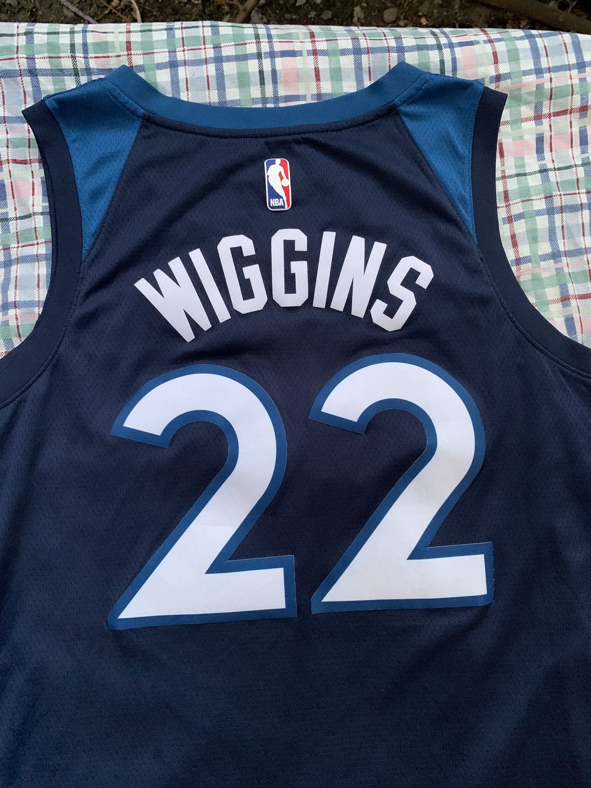 NBA × Nike Nike Minnesota Timberwolves Andrew Wiggins NBA Jersey Size US XL / EU 56 / 4 - 3 Thumbnail