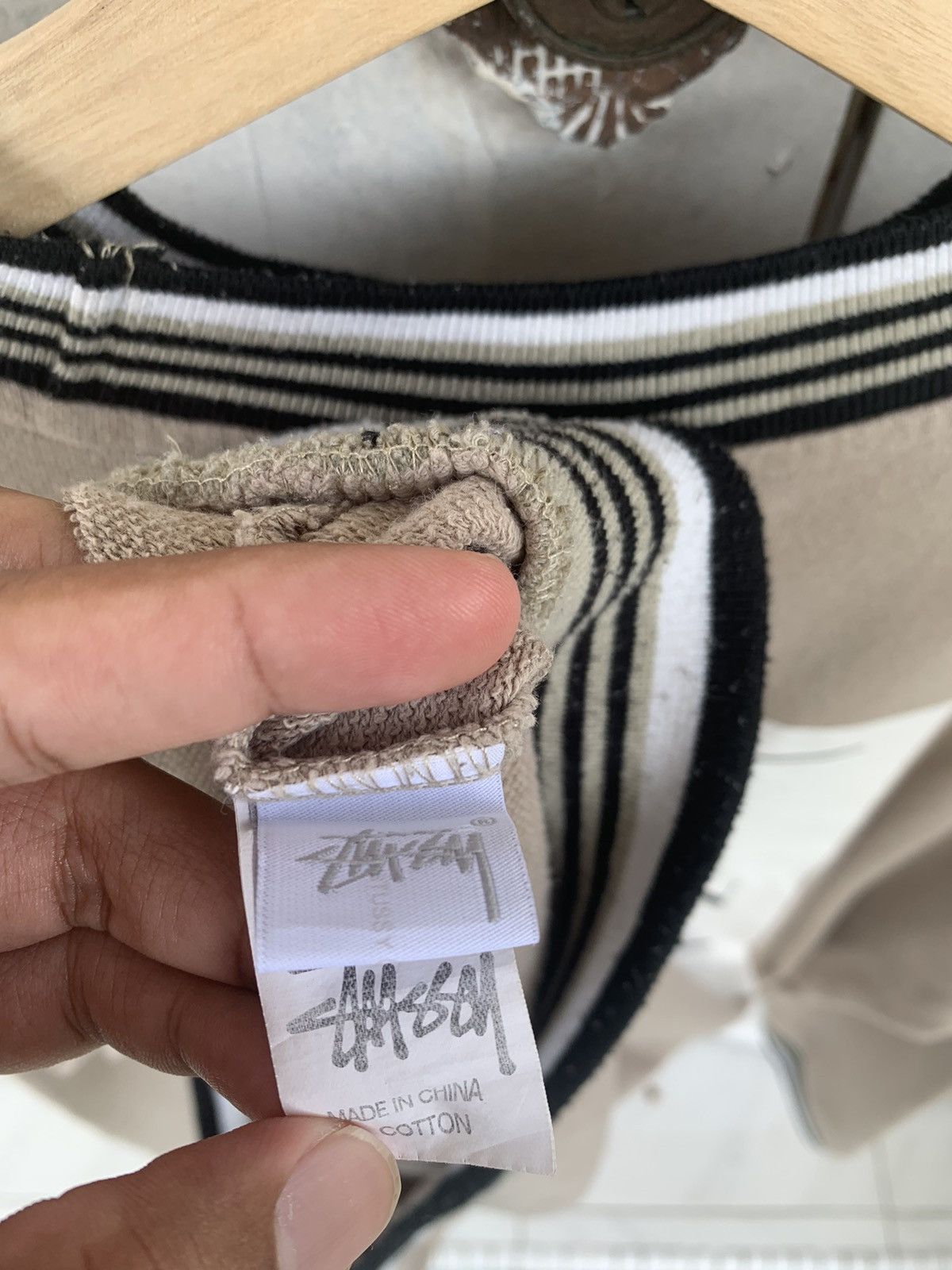 Japanese Brand Rarely Design Stussy Embroidery Sweatshirt Size US XL / EU 56 / 4 - 7 Thumbnail