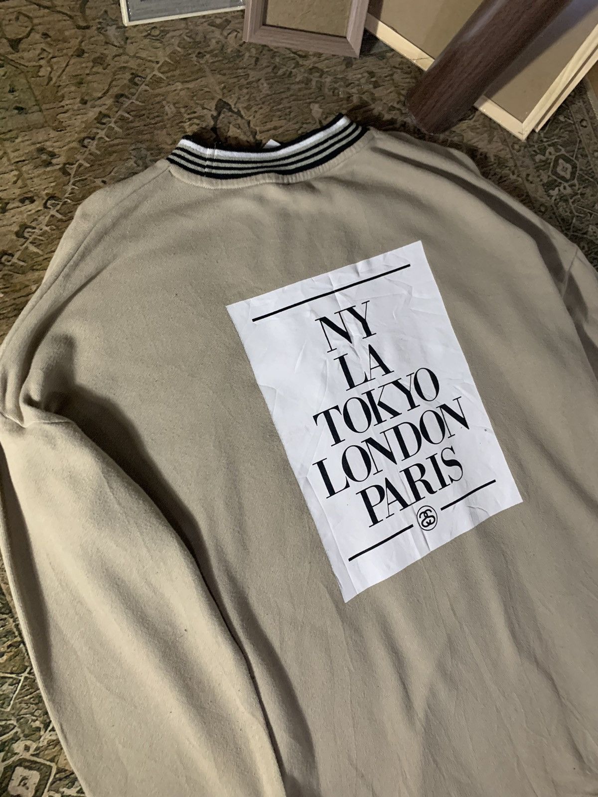 Japanese Brand Rarely Design Stussy Embroidery Sweatshirt Size US XL / EU 56 / 4 - 4 Thumbnail