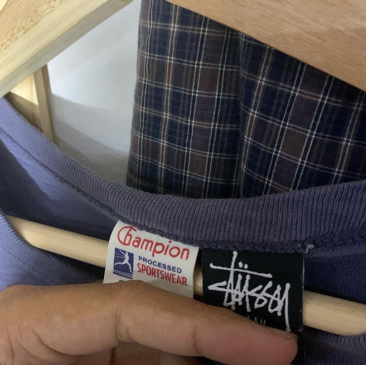 Champion × Stussy × Vintage Rarely Vintage Stussy x 1950s Champion Laura Photo tee Size US S / EU 44-46 / 1 - 4 Thumbnail