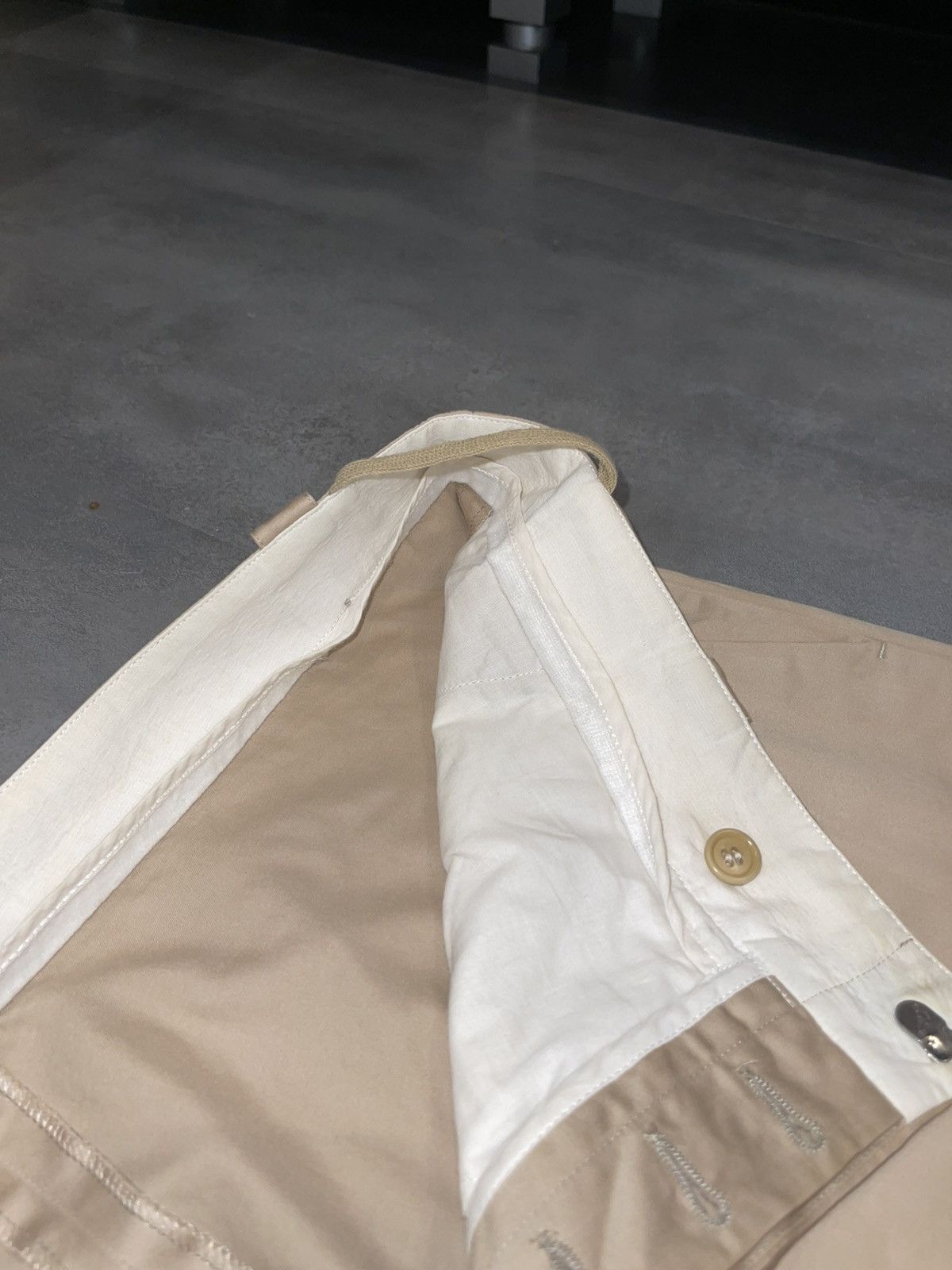 Helmut Lang Archive Helmut Lang Beige Casual Pants Size US 36 / EU 52 - 15 Thumbnail