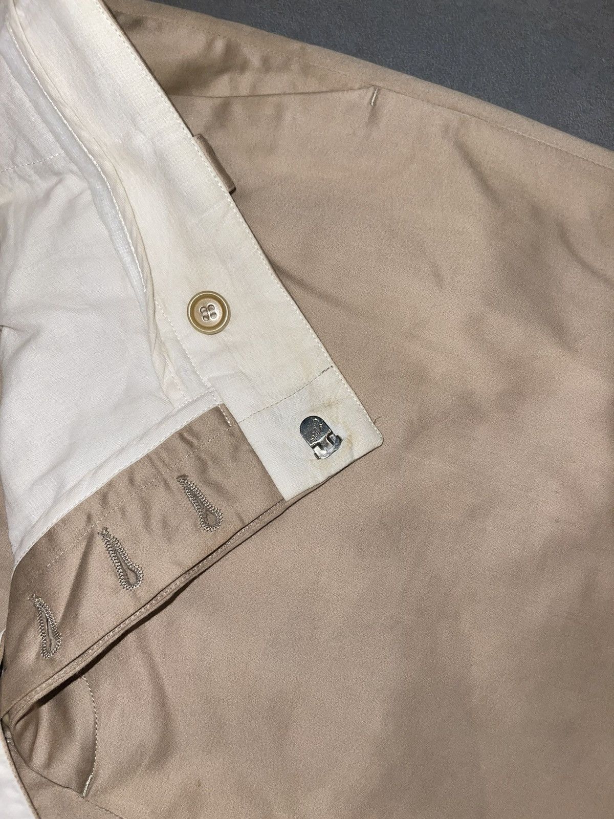 Helmut Lang Archive Helmut Lang Beige Casual Pants Size US 36 / EU 52 - 16 Thumbnail