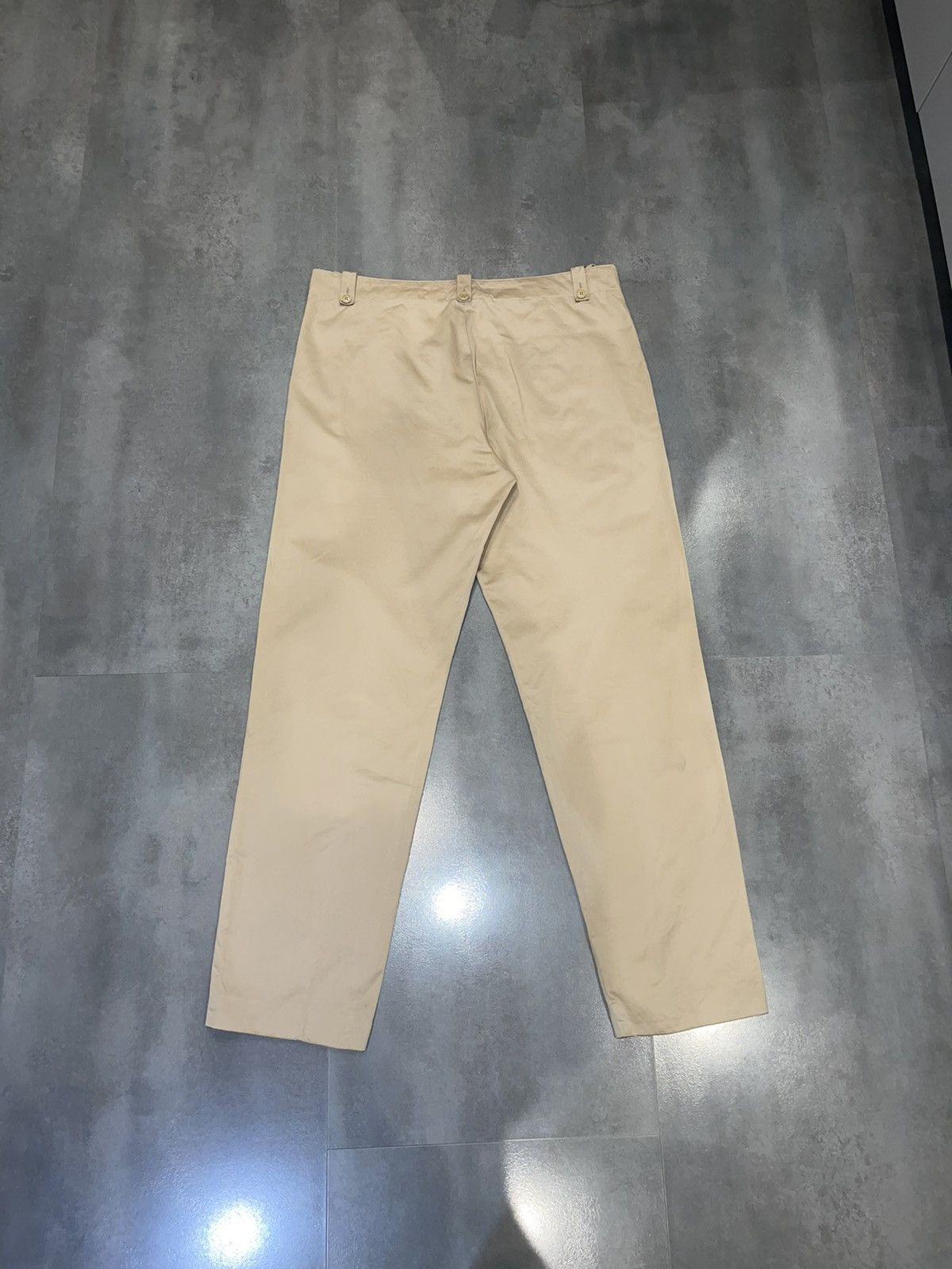 Helmut Lang Archive Helmut Lang Beige Casual Pants Size US 36 / EU 52 - 10 Thumbnail