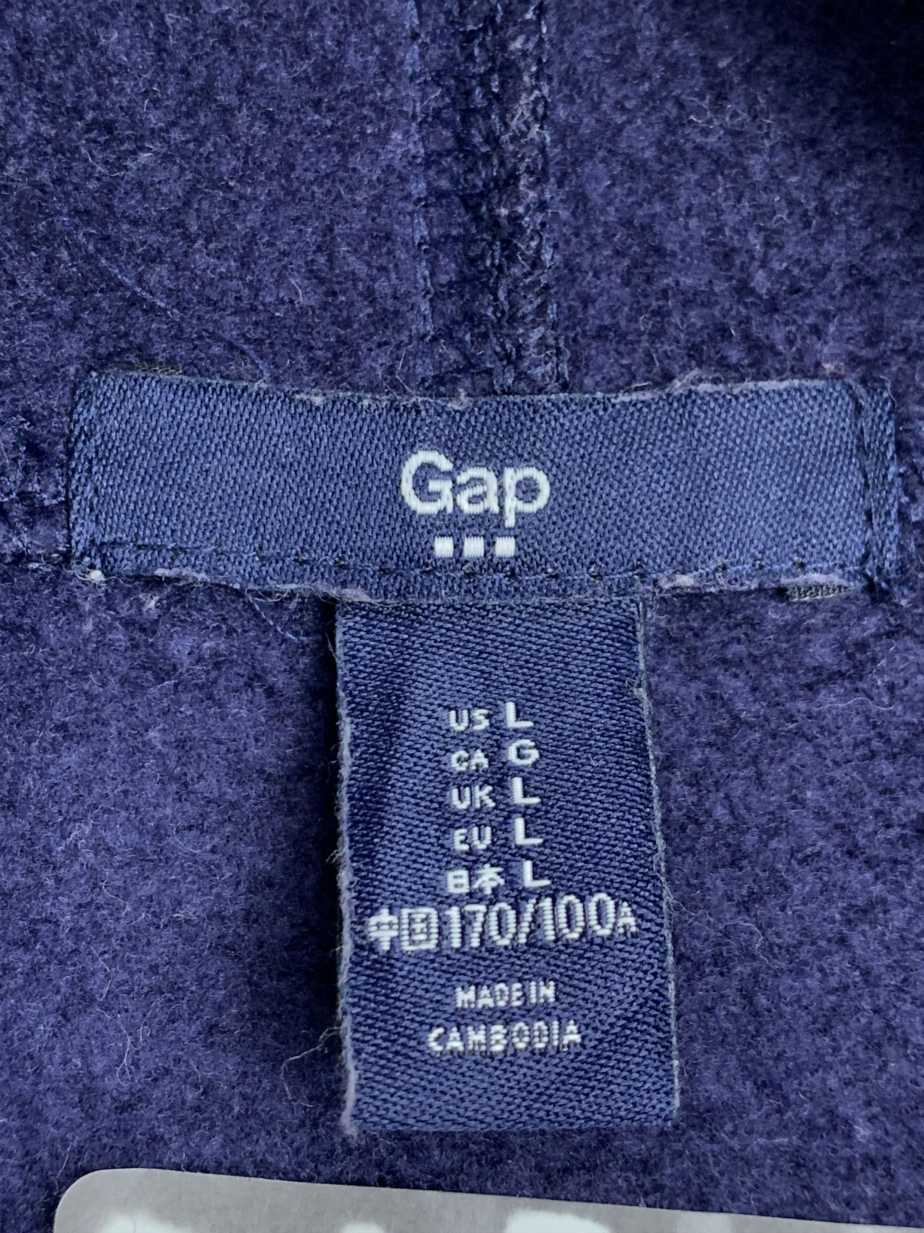 Gap × Vintage Vintage Gap Hoodie Pullover Jumper Jacket Size US L / EU 52-54 / 3 - 6 Thumbnail