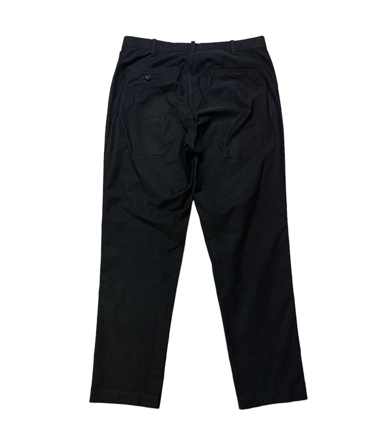 Homme Plisse Issey Miyake × Issey Miyake ISSEY MIYAKE MEN BLACK AVANTGARDE CASUAL TROUSERS Size US 35 - 2 Thumbnail