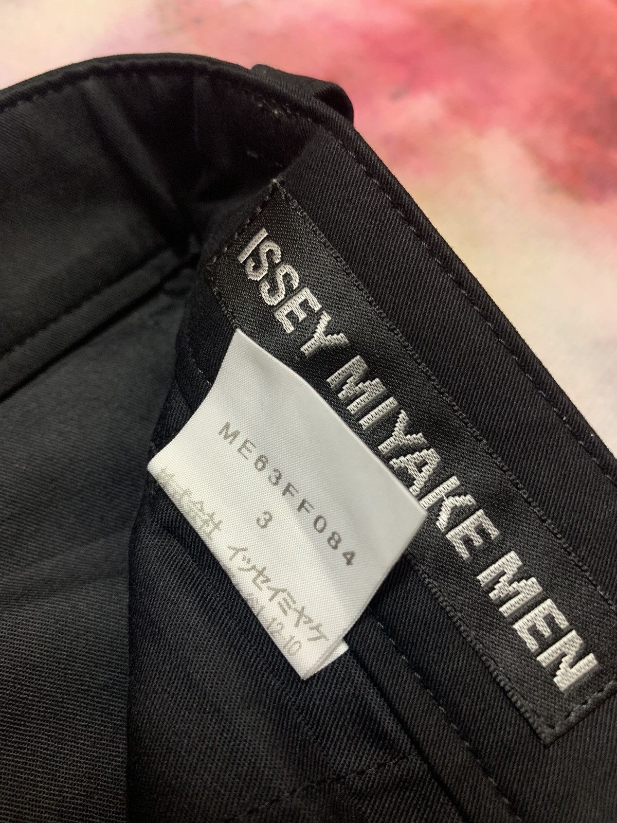 Homme Plisse Issey Miyake × Issey Miyake ISSEY MIYAKE MEN BLACK AVANTGARDE CASUAL TROUSERS Size US 35 - 6 Thumbnail