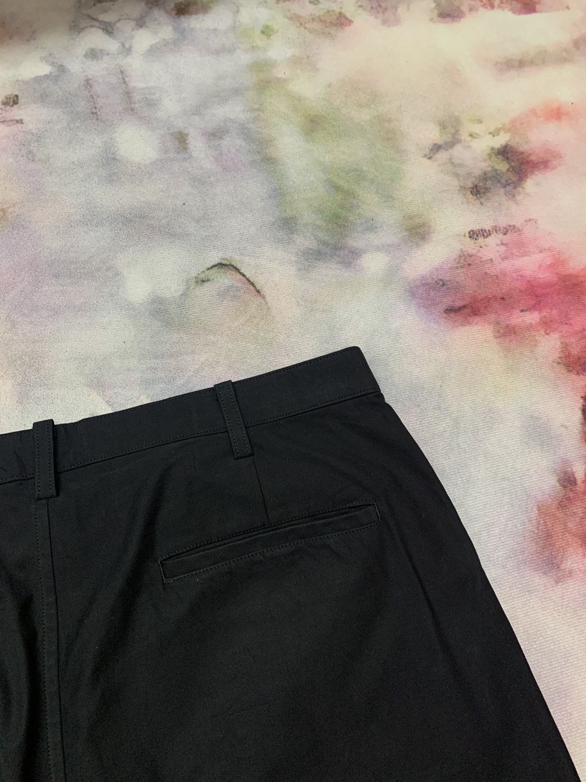 Homme Plisse Issey Miyake × Issey Miyake ISSEY MIYAKE MEN BLACK AVANTGARDE CASUAL TROUSERS Size US 35 - 8 Thumbnail