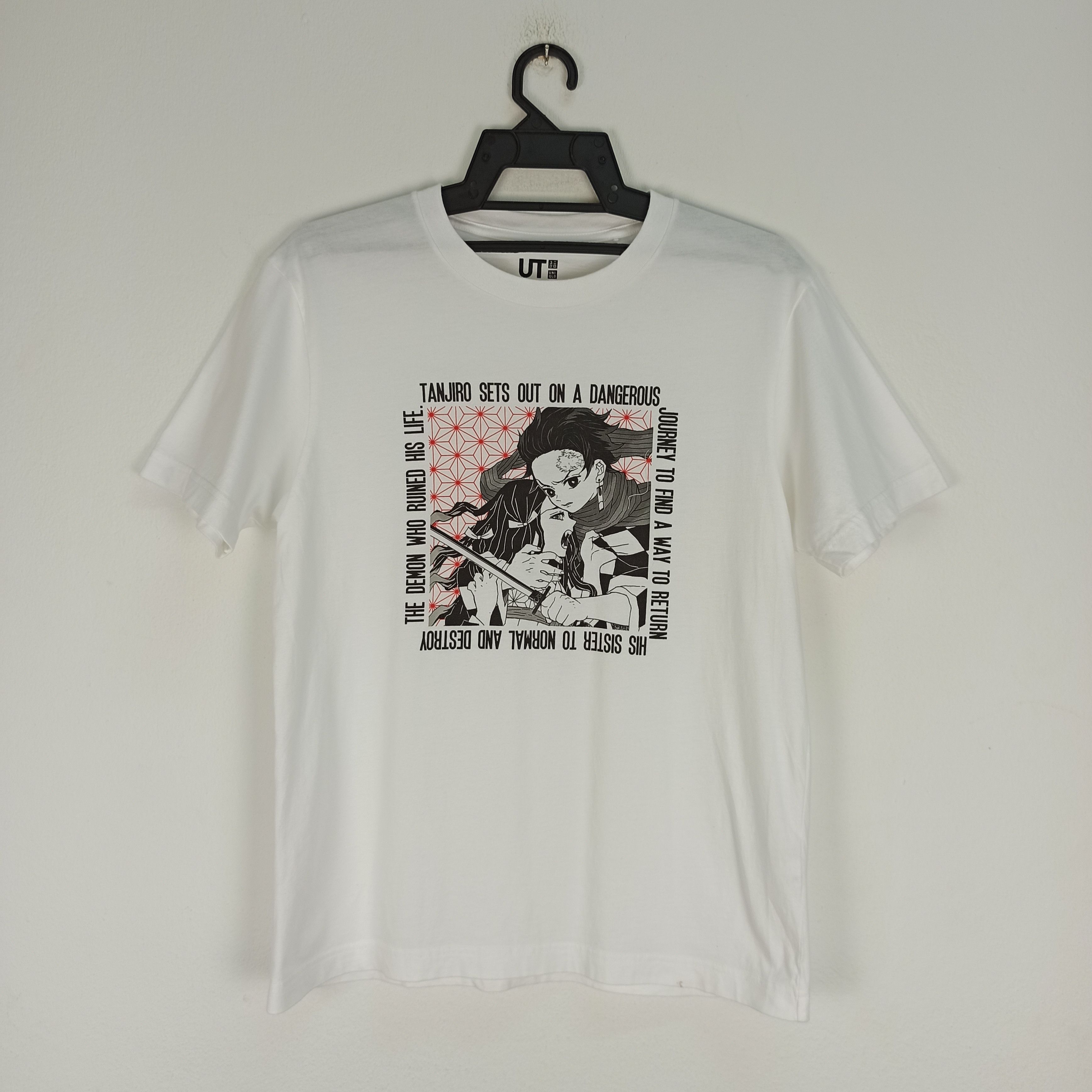 image of Anima x Movie Anime Demon Slayer X Uniqlo Tshirt Small Sizing in White, Men's