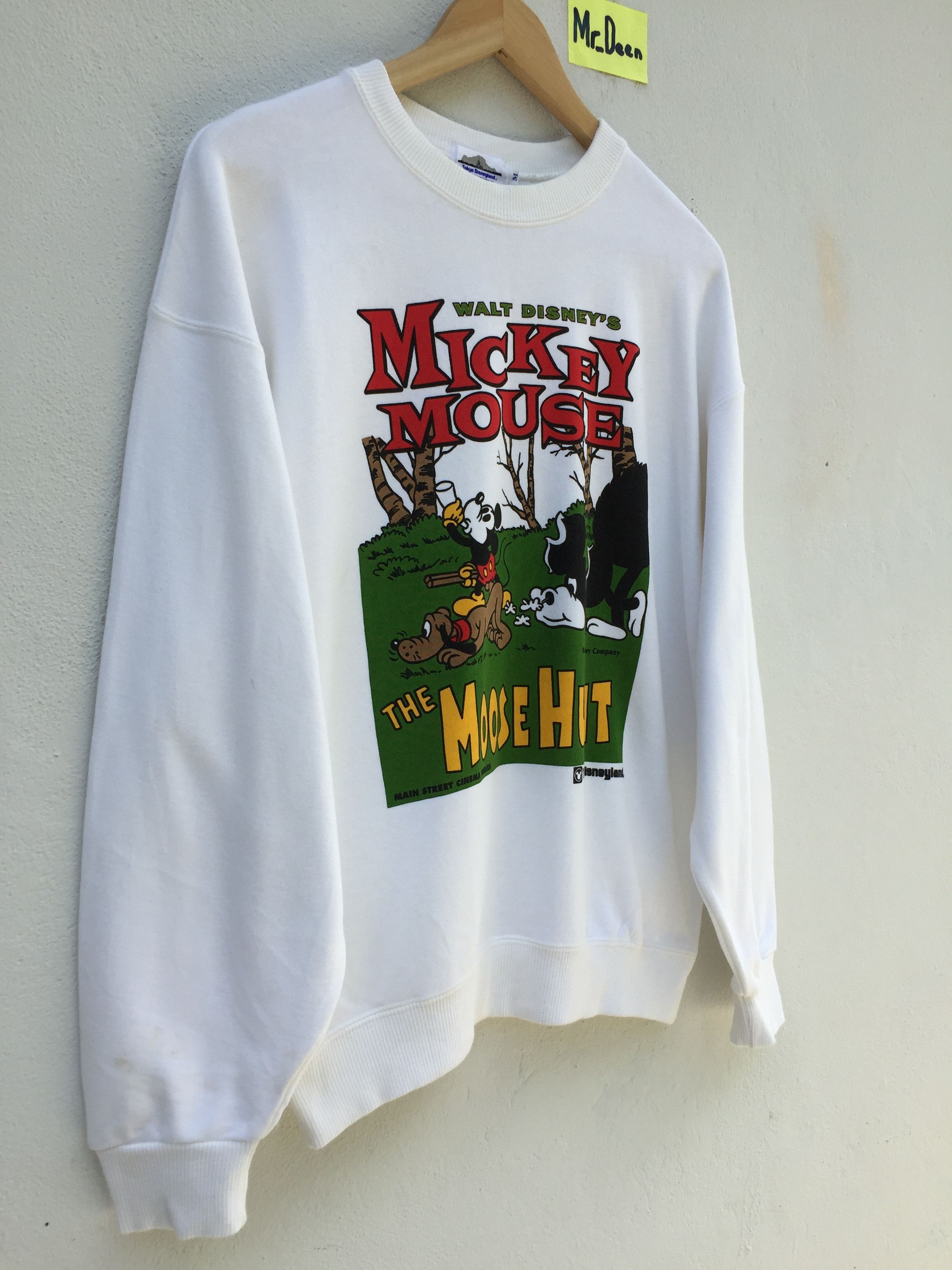Disney Vintage 90s Mickey Mouse Sweatshirt by Walt Disney's Size US M / EU 48-50 / 2 - 2 Thumbnail