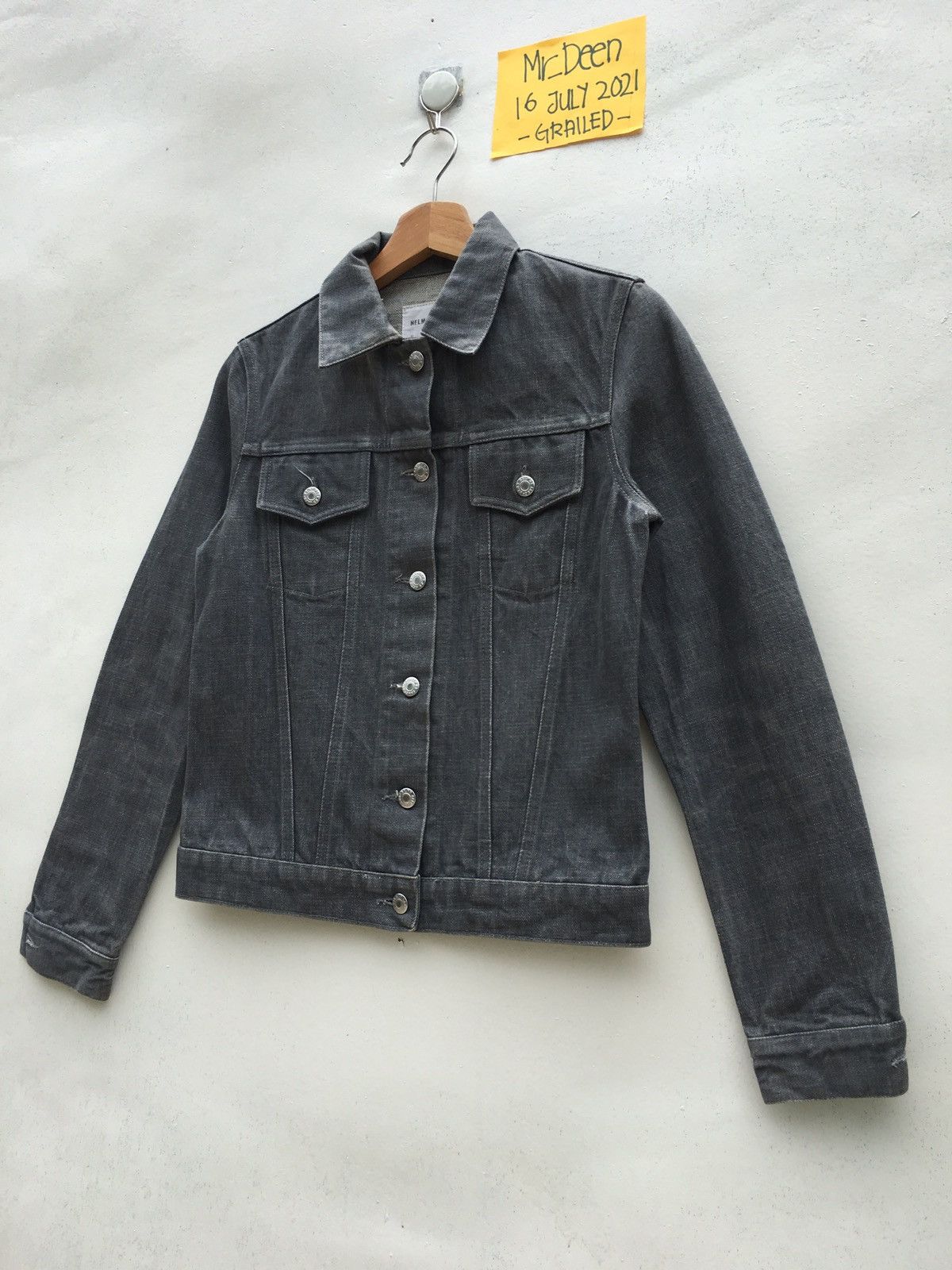 Helmut Lang Vtg Helmut Lang Denim Jacket Jean Trucker Double Pockets Size US XS / EU 42 / 0 - 3 Thumbnail