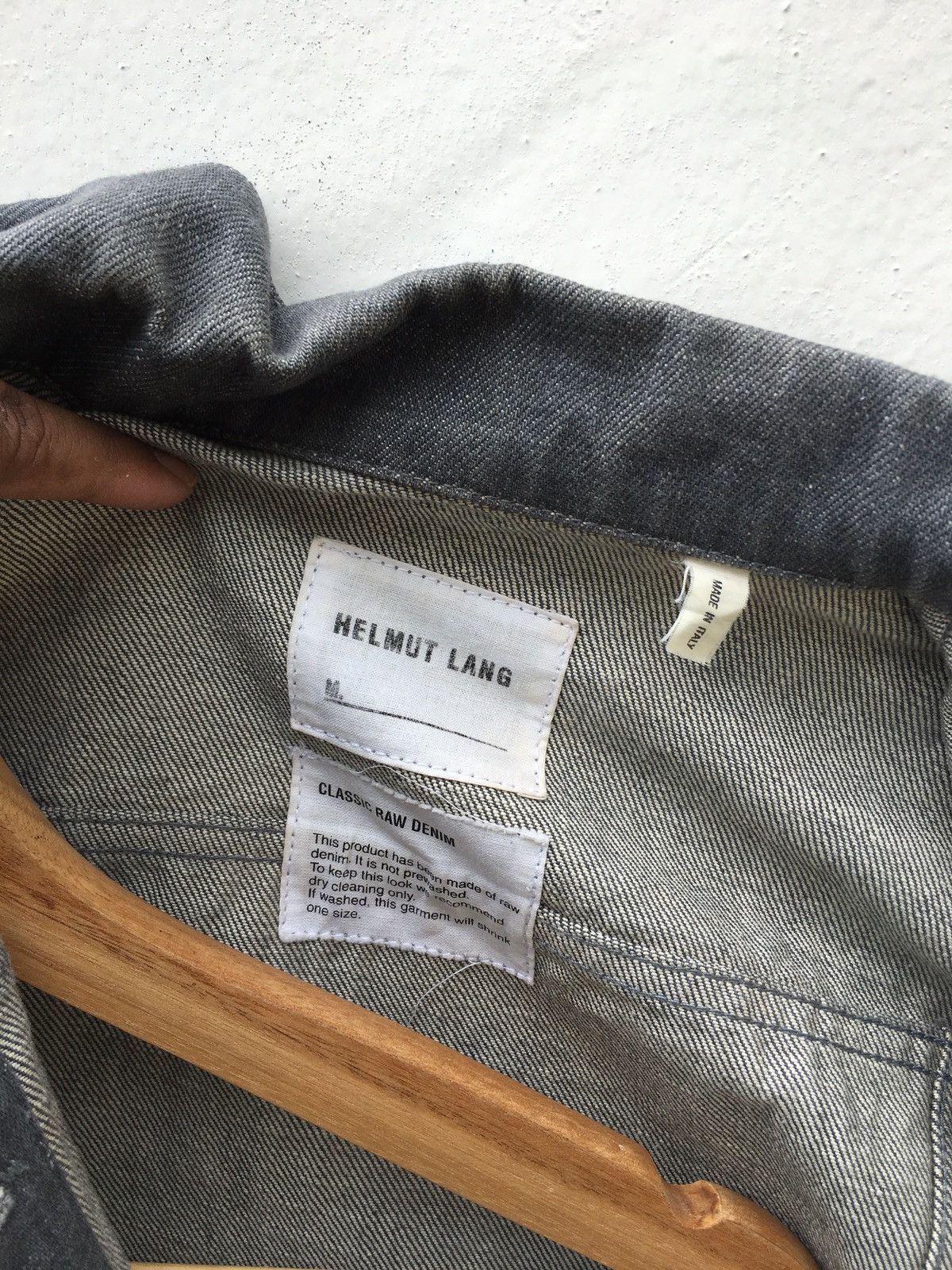 Helmut Lang Vtg Helmut Lang Denim Jacket Jean Trucker Double Pockets Size US XS / EU 42 / 0 - 14 Thumbnail