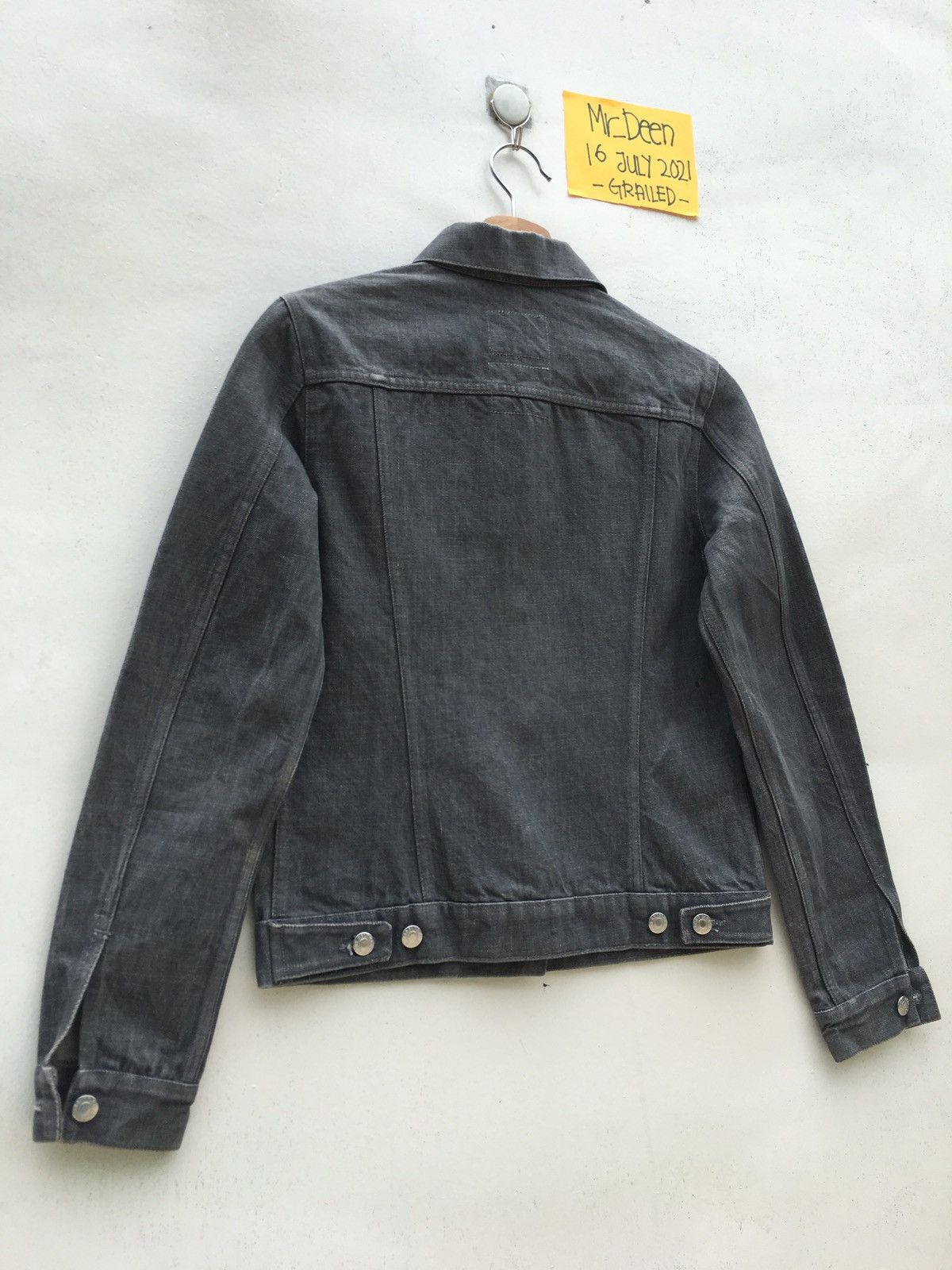 Helmut Lang Vtg Helmut Lang Denim Jacket Jean Trucker Double Pockets Size US XS / EU 42 / 0 - 19 Thumbnail