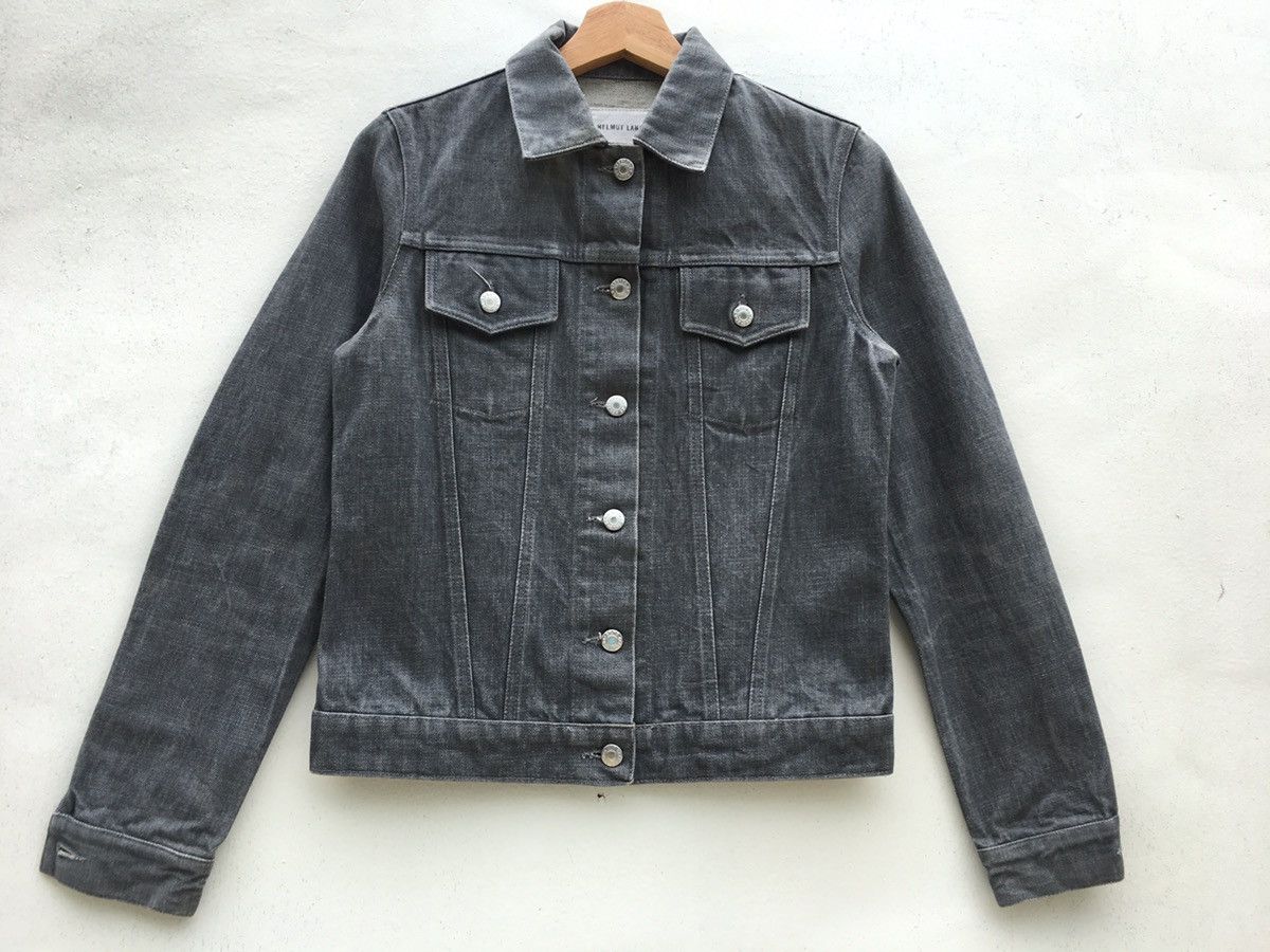 Helmut Lang Vtg Helmut Lang Denim Jacket Jean Trucker Double Pockets Size US XS / EU 42 / 0 - 5 Thumbnail