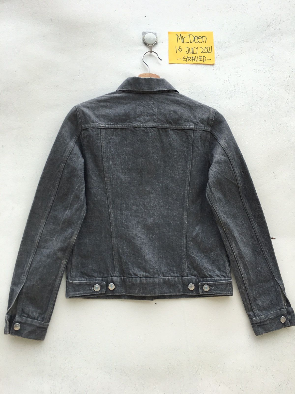 Helmut Lang Vtg Helmut Lang Denim Jacket Jean Trucker Double Pockets Size US XS / EU 42 / 0 - 18 Thumbnail
