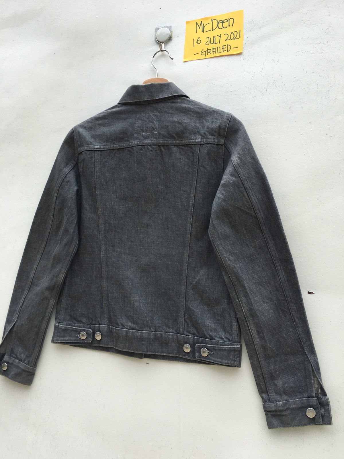 Helmut Lang Vtg Helmut Lang Denim Jacket Jean Trucker Double Pockets Size US XS / EU 42 / 0 - 20 Thumbnail