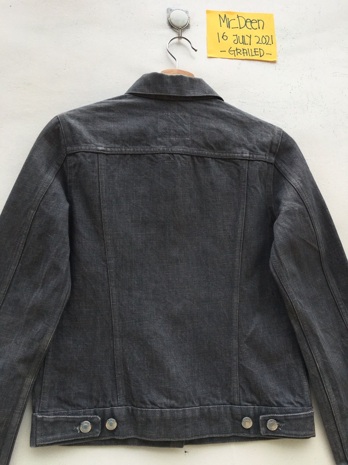 Helmut Lang Vtg Helmut Lang Denim Jacket Jean Trucker Double Pockets Size US XS / EU 42 / 0 - 21 Thumbnail