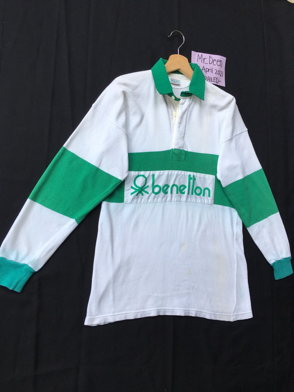 United Colors Of Benetton VtgUnited Colors of Benetton PoloShirt wore byPablo Escobar Size US M / EU 48-50 / 2 - 3 Thumbnail